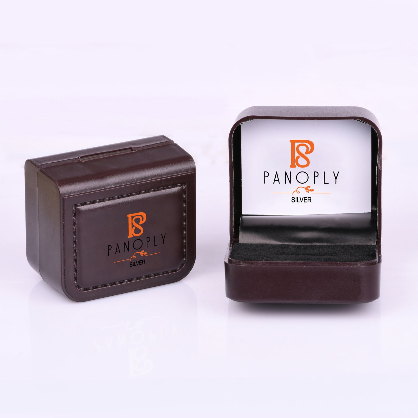 Natural Black Onyx 925 Sterling Silver Square Rings