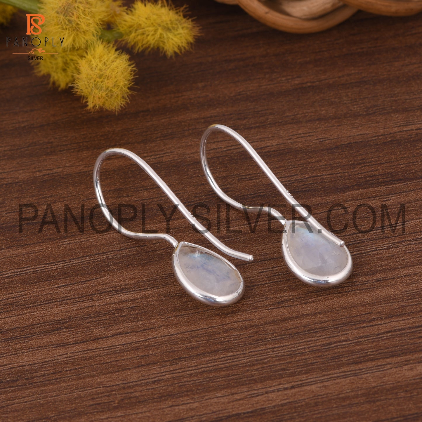 925 Sterling Silver Rainbow Birthstone Silver Earrings