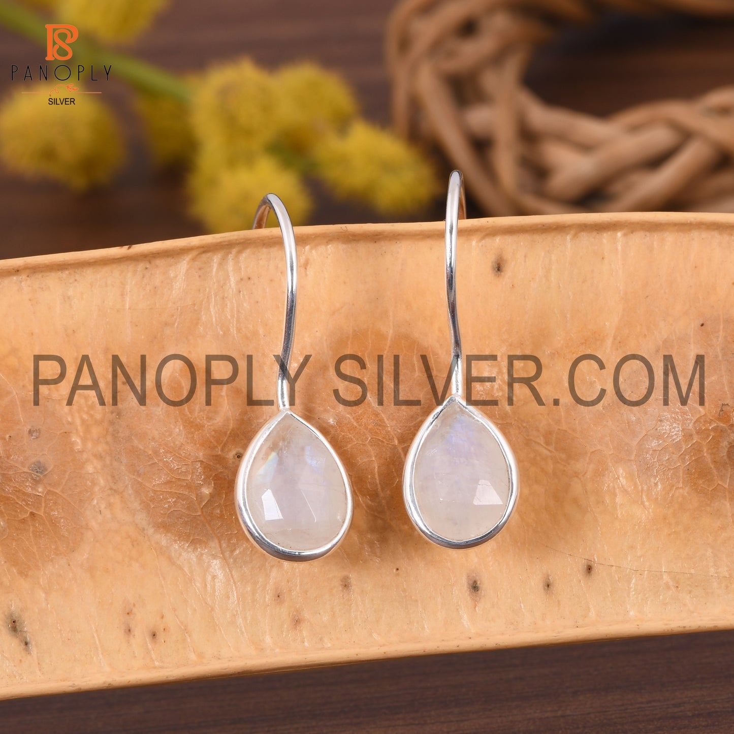 925 Sterling Silver Rainbow Birthstone Silver Earrings