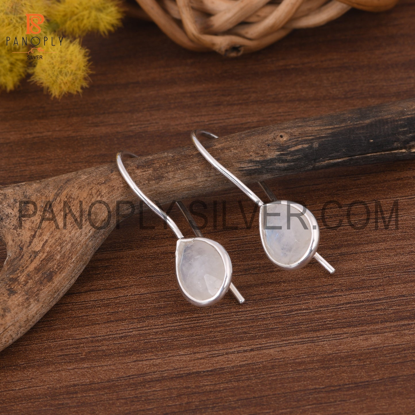 925 Sterling Silver Rainbow Birthstone Silver Earrings