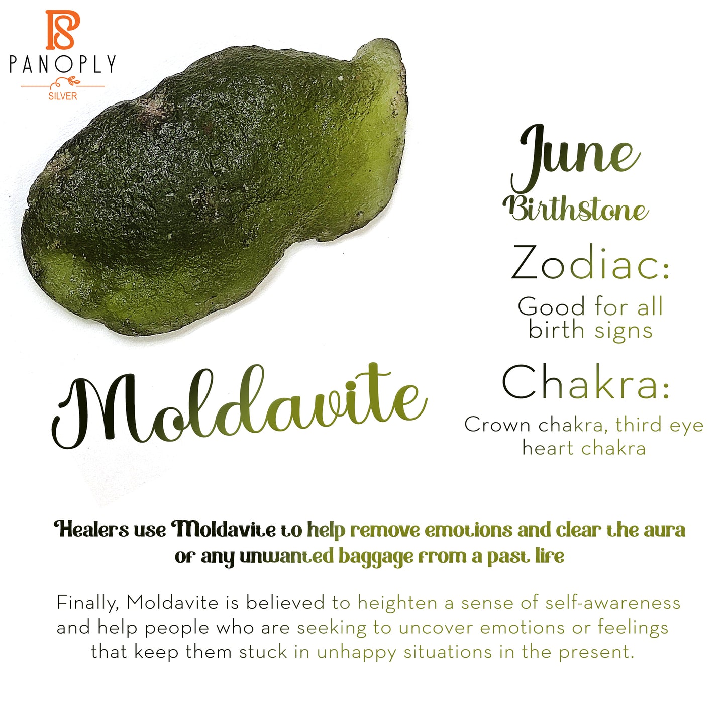 Herkimer Diamond & Moldavite 925 Silver Adjustable Ring