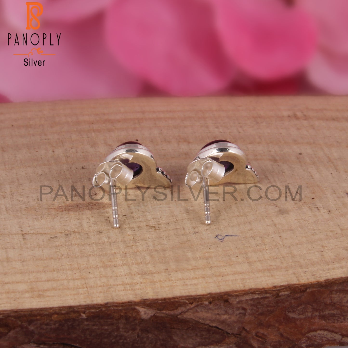 Iolite 925 Sterling Silver Hypoallergenic Anniversary Earring