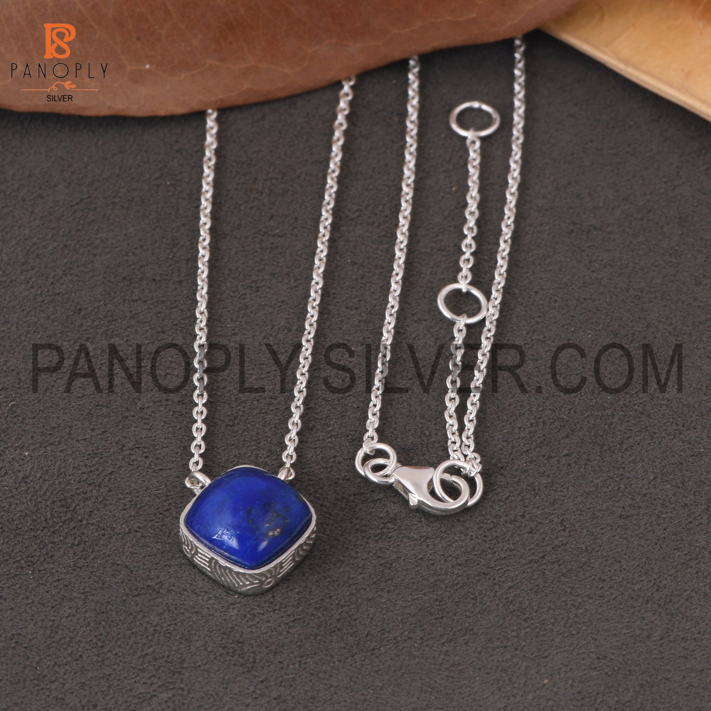 Lapis Handcrafted Beauty 925 Quality Silver Pendants