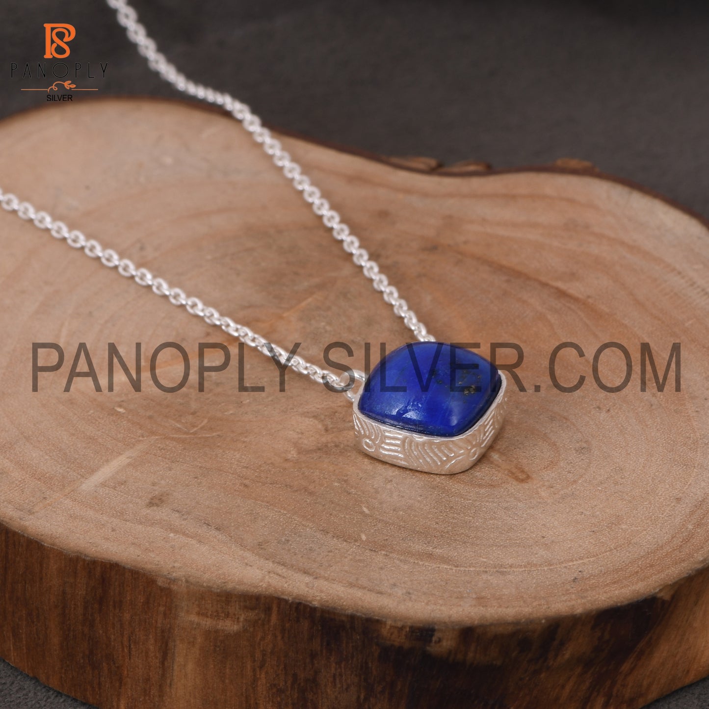 Lapis Handcrafted Beauty 925 Quality Silver Pendants