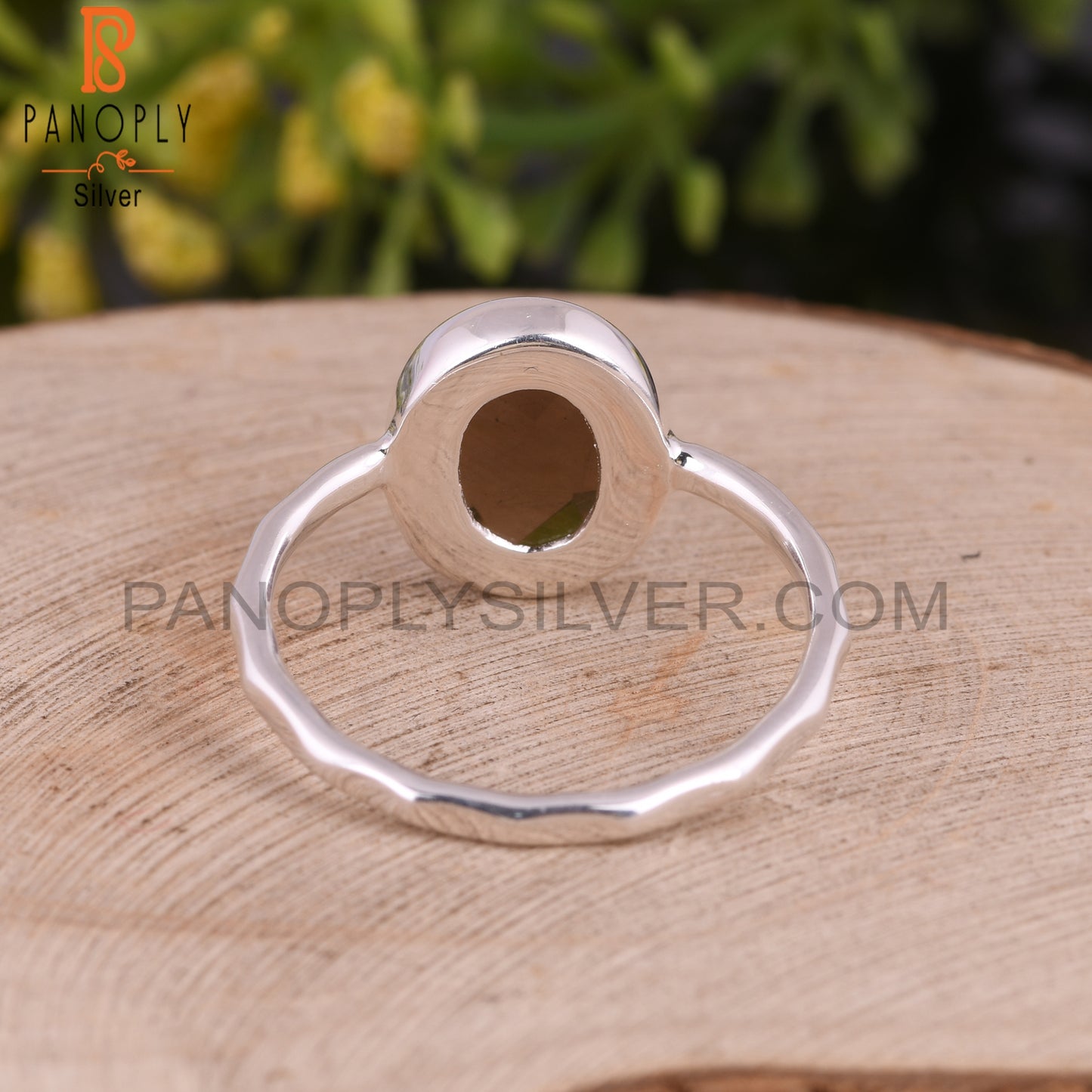 Smoky Handmade 925 Sterling Silver Quartz Rings