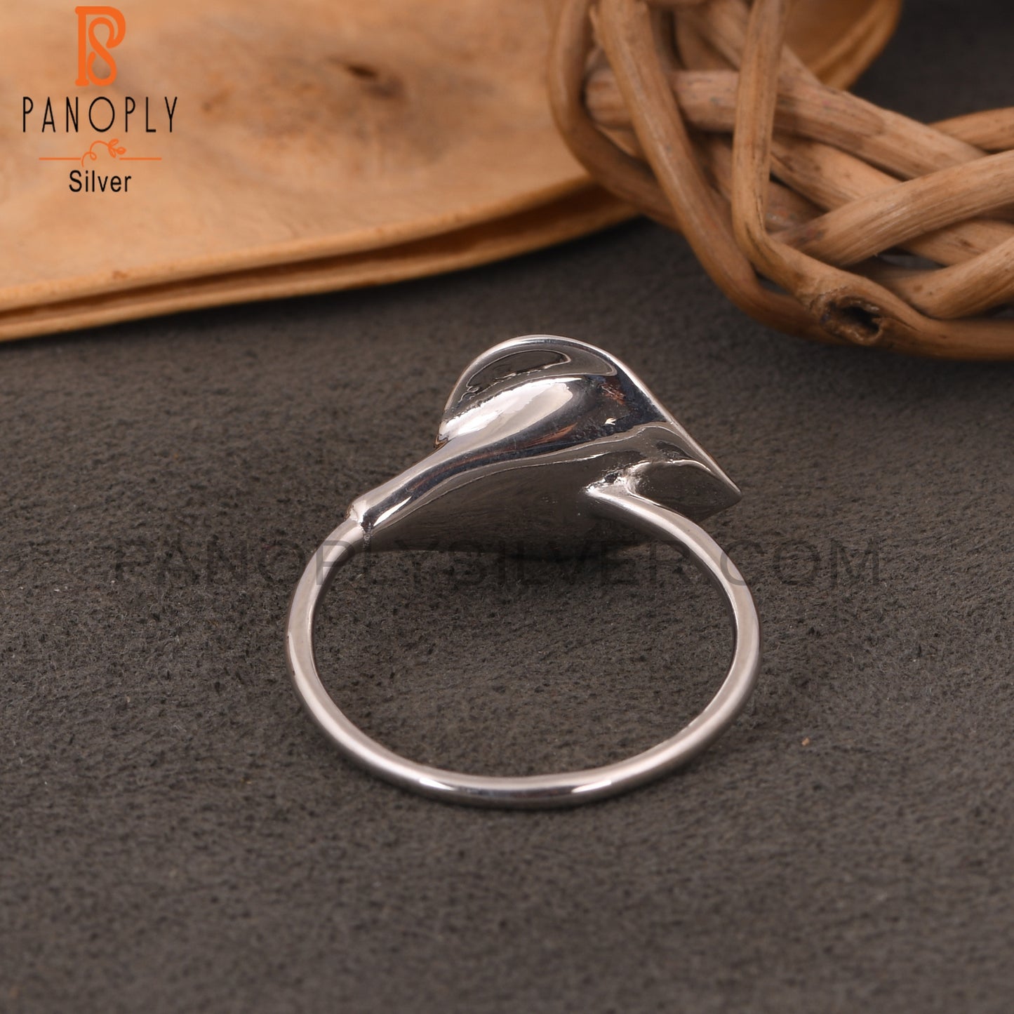 Designer Floral 925 Sterling Silver Carnlian Chalcedony Rings