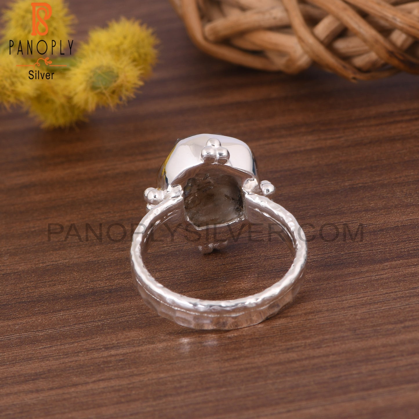 Herkimer Diamond Set Fine 925 Sterling Silver Handmade Rings