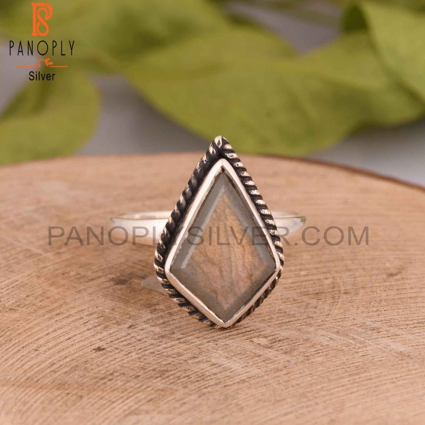Labradorite Kite 925 Sterling Silver Ring