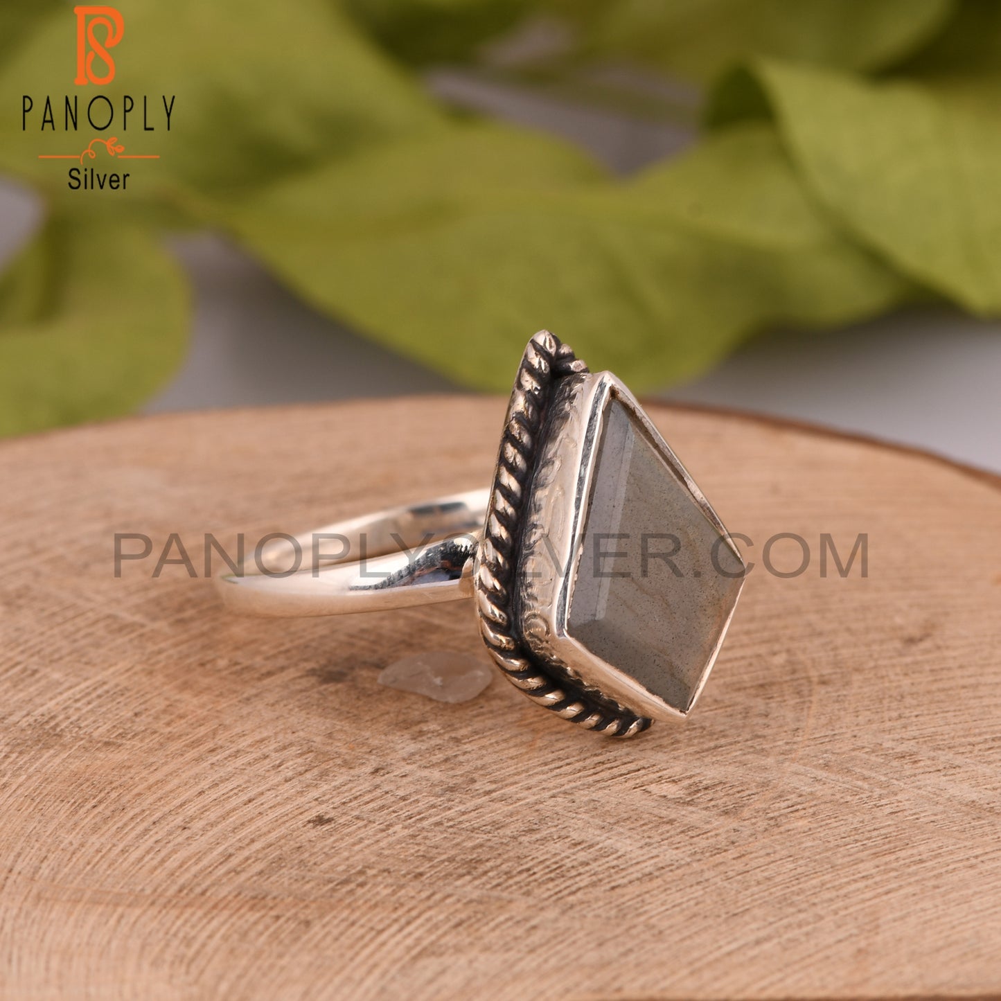 Labradorite Kite 925 Sterling Silver Ring