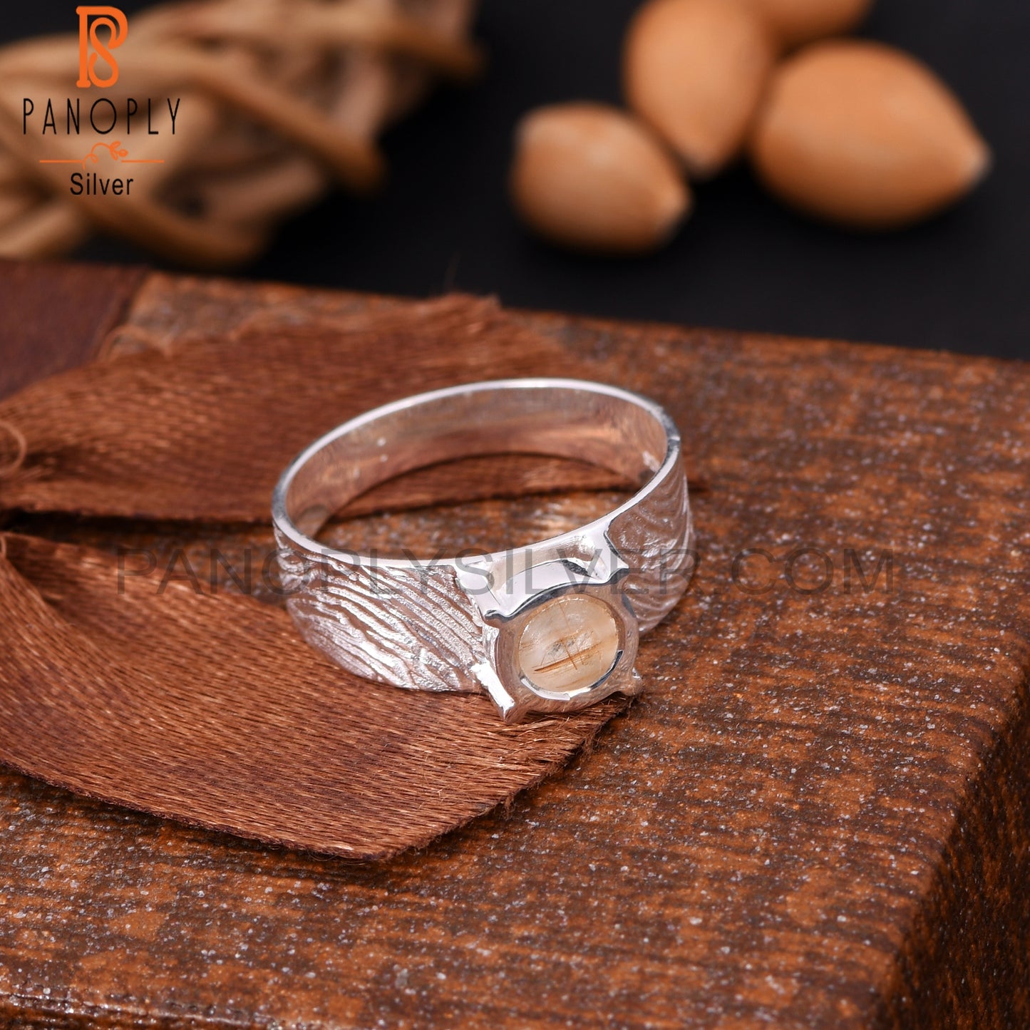 925 Quality Silver Dom Band Rings For Mens