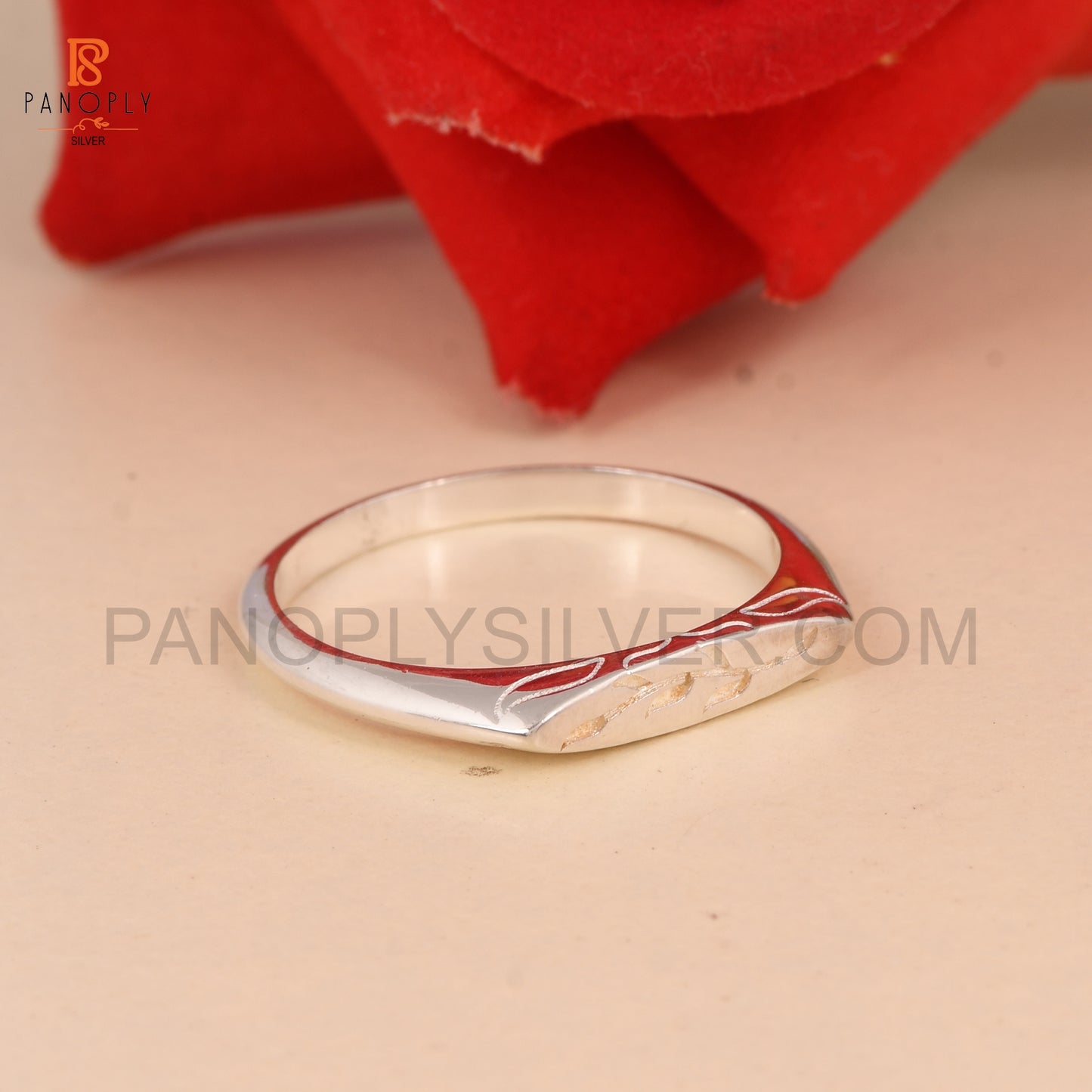 925 Sterling Silver Olive Leaf Rings
