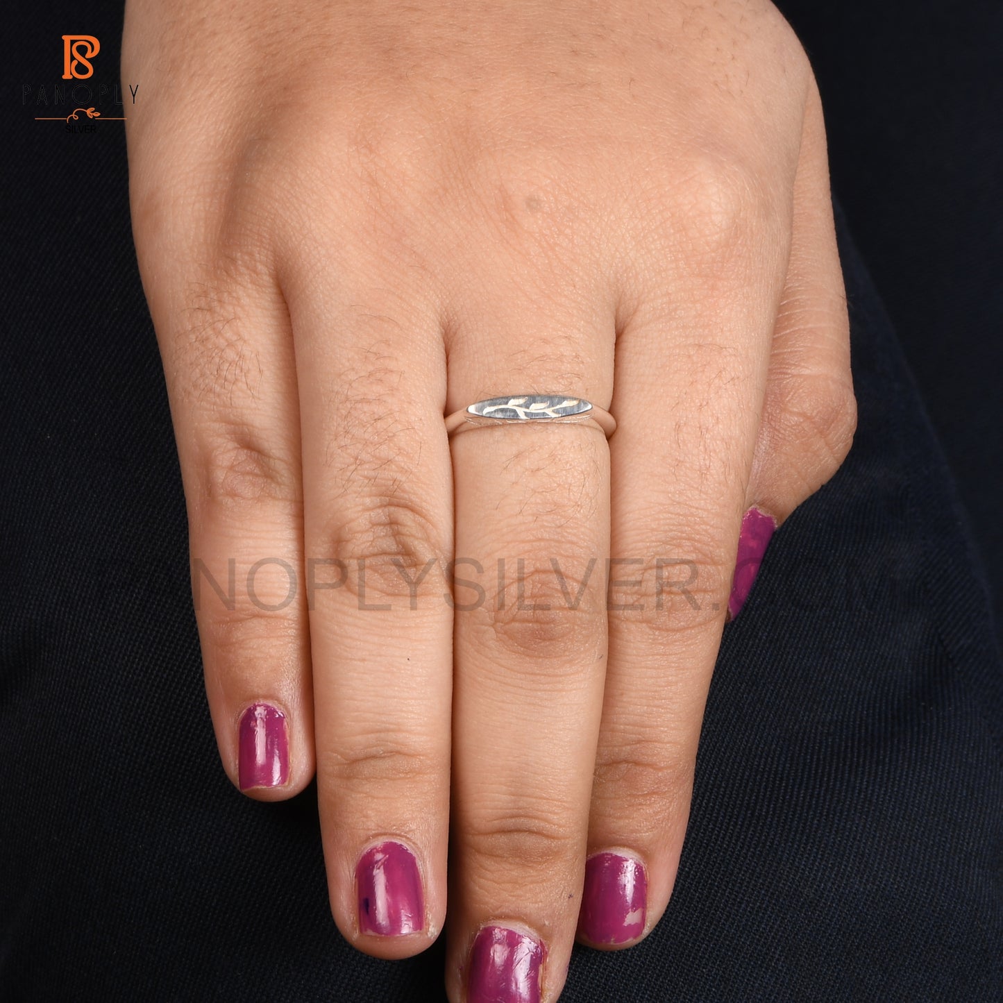 925 Sterling Silver Olive Leaf Rings