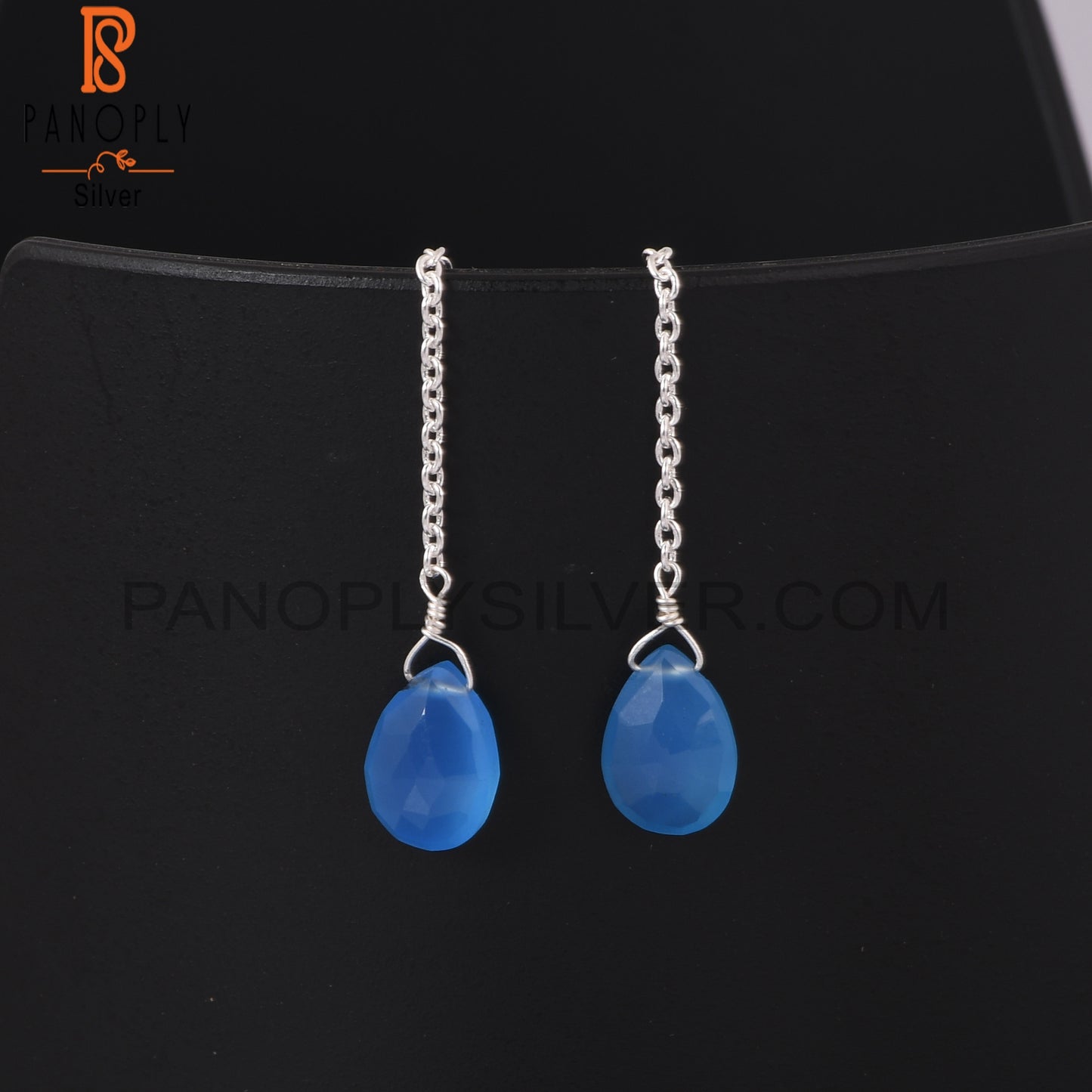 Threaded 14K Gold Plated 925 Sterling Silver Earrings