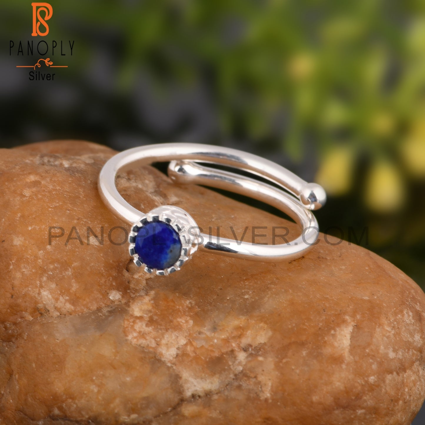 Lapis Aesthetic 925 Sterling Silver Ring