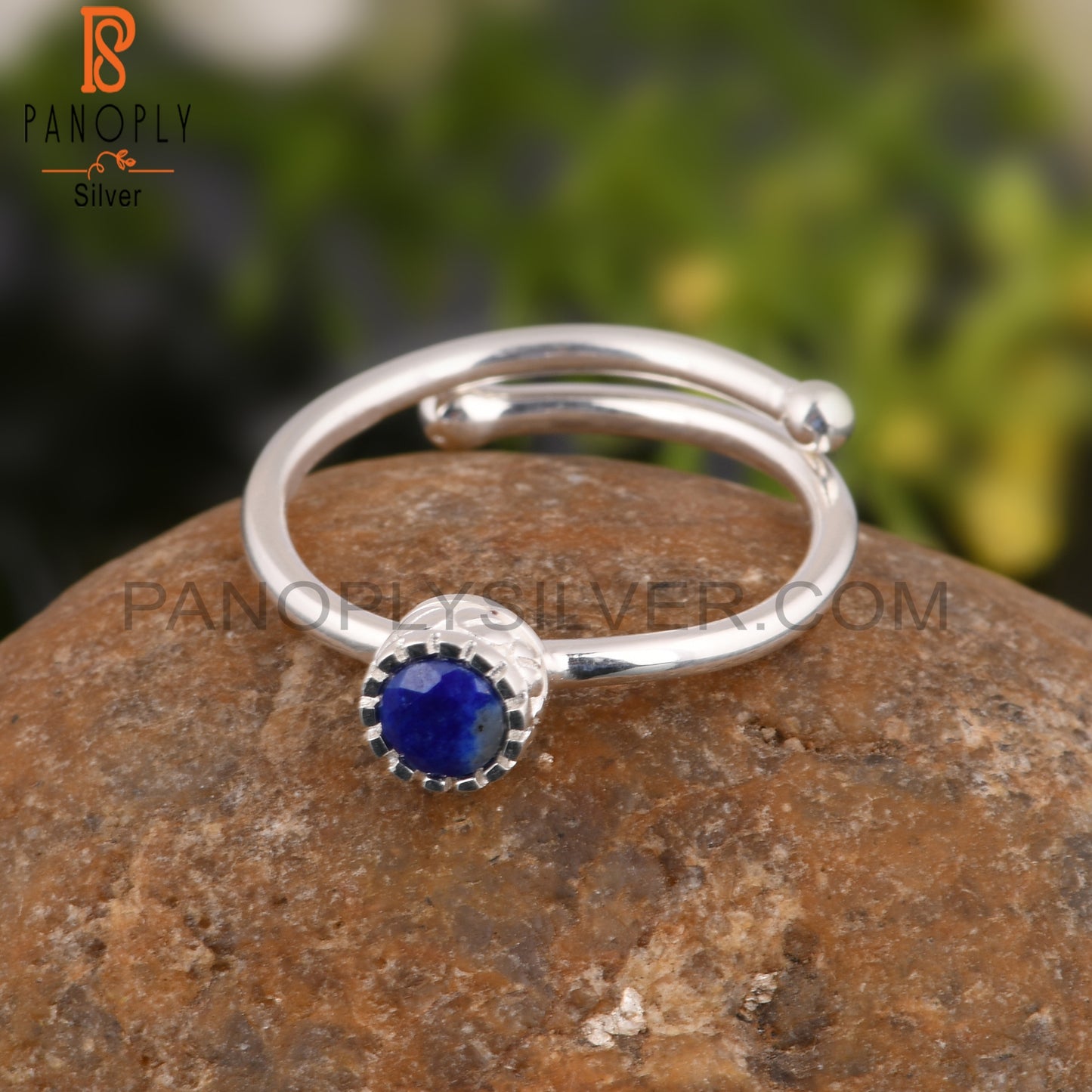 Lapis Aesthetic 925 Sterling Silver Ring