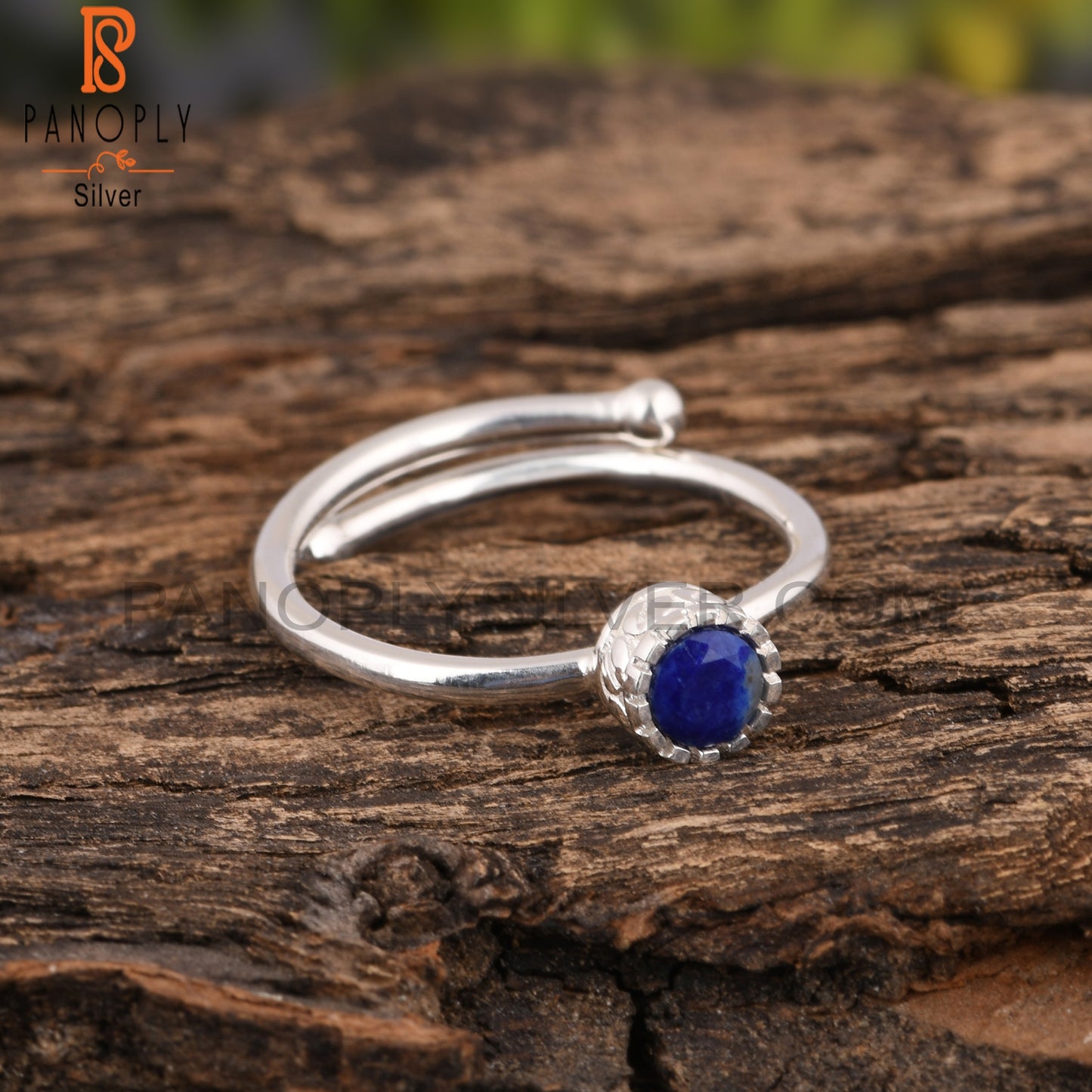 Lapis Aesthetic 925 Sterling Silver Ring