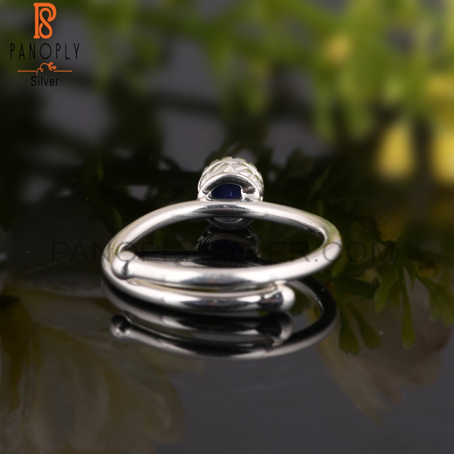 Lapis Aesthetic 925 Sterling Silver Ring