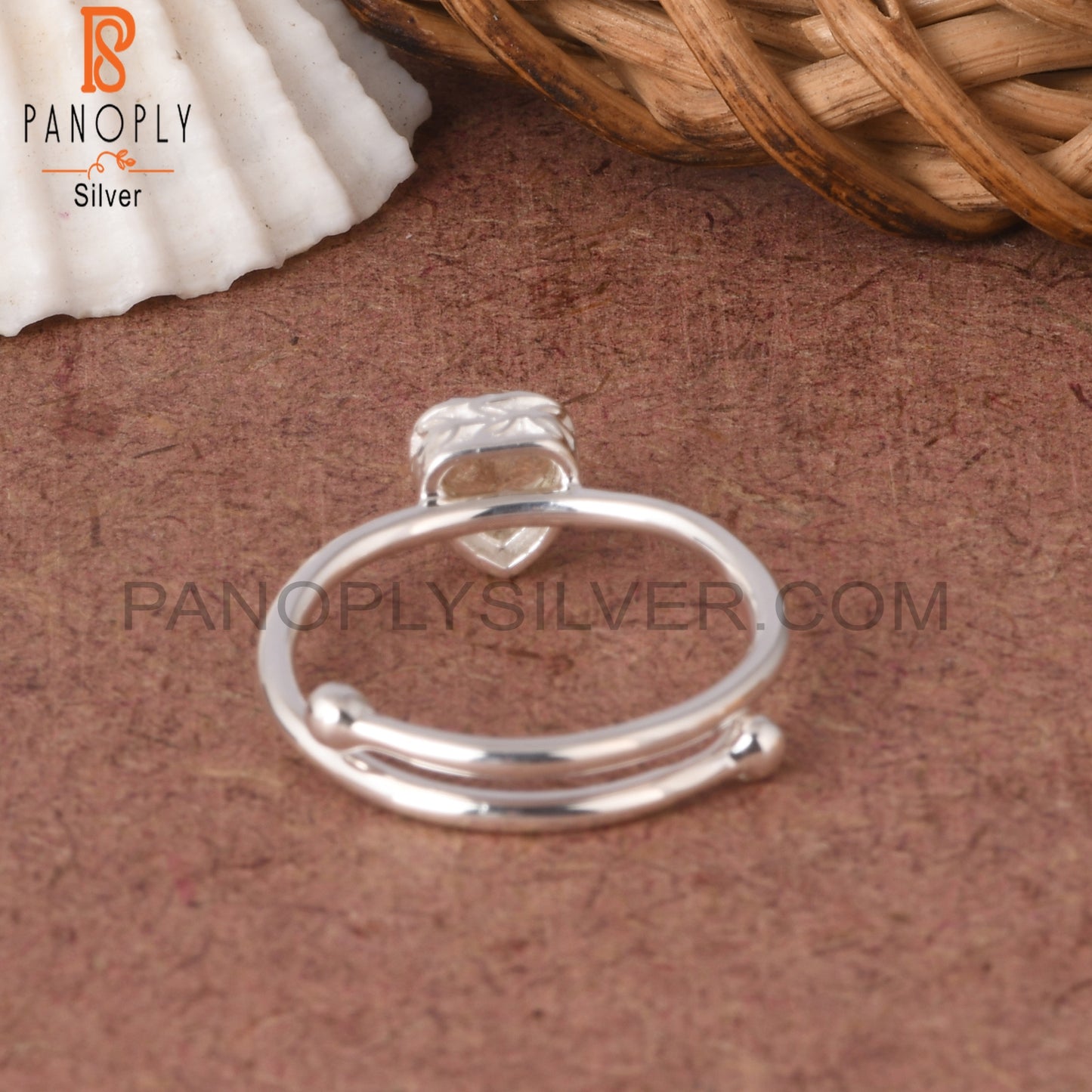 Lemon Topaz Heart Shape 925 Sterling Silver Girlfriend Ring