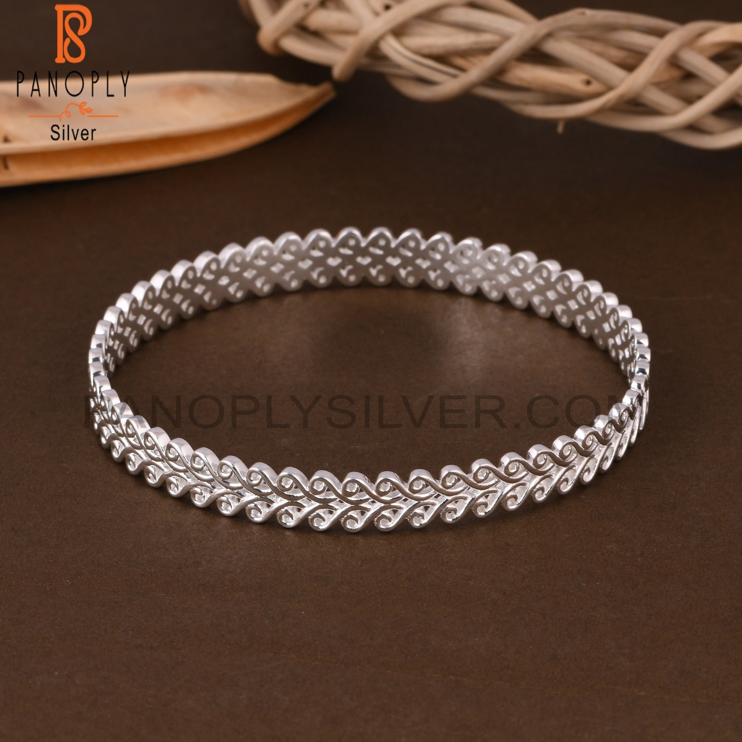 Designer 925 Sterling Silver Bangle