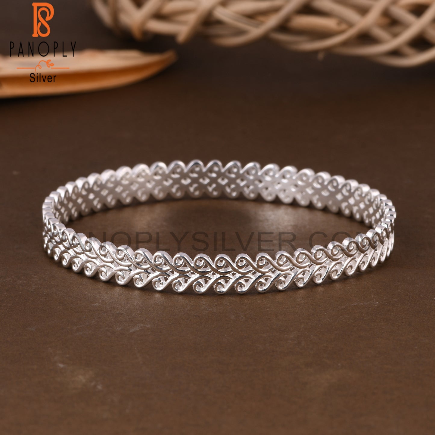 Designer 925 Sterling Silver Bangle