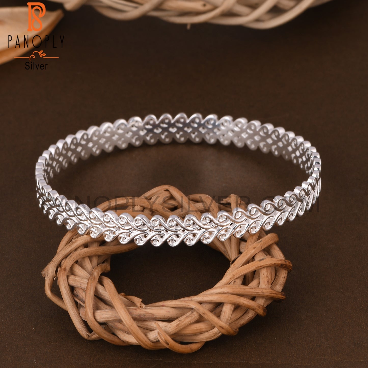 Designer 925 Sterling Silver Bangle