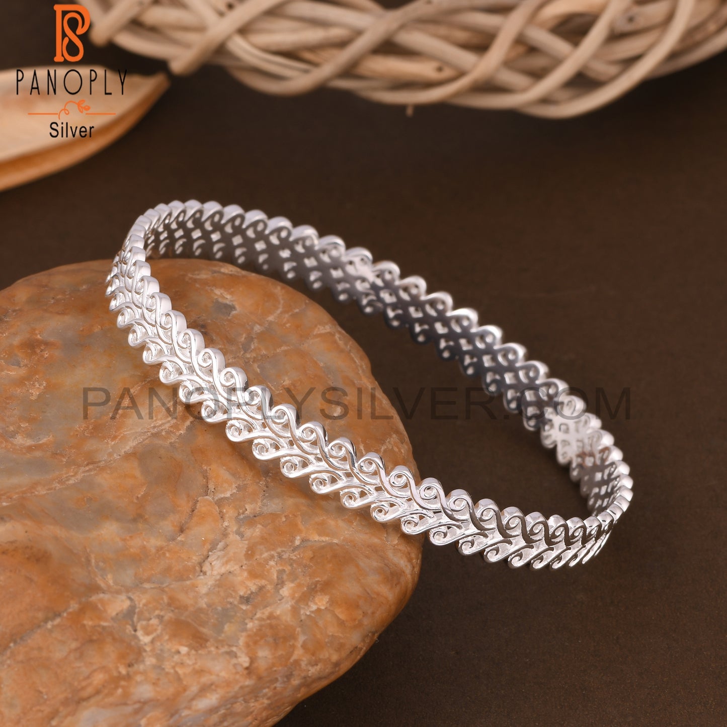 Designer 925 Sterling Silver Bangle