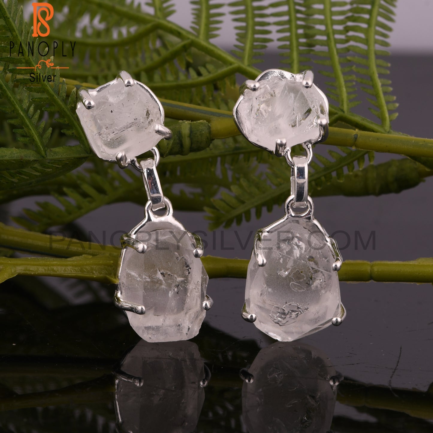 Herkimer Diamond 925 Sterling Silver Party Earrings