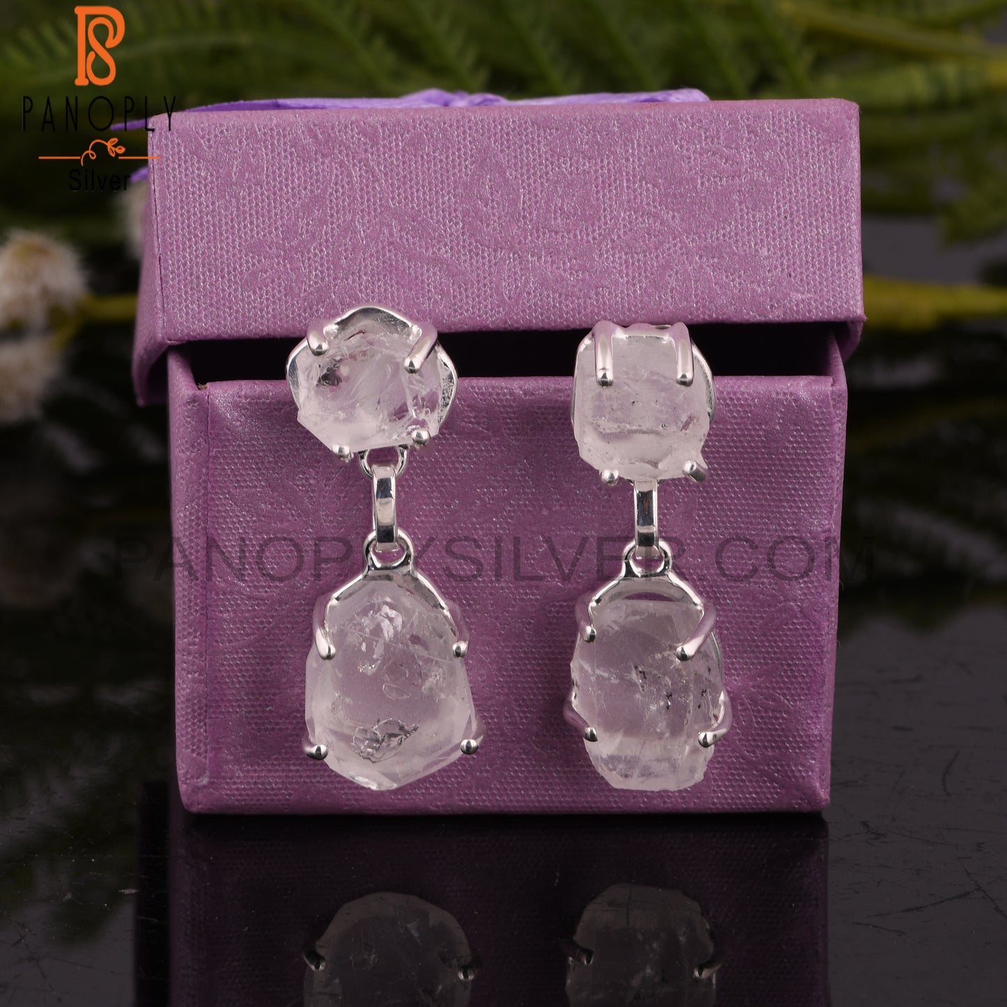 Herkimer Diamond 925 Sterling Silver Party Earrings