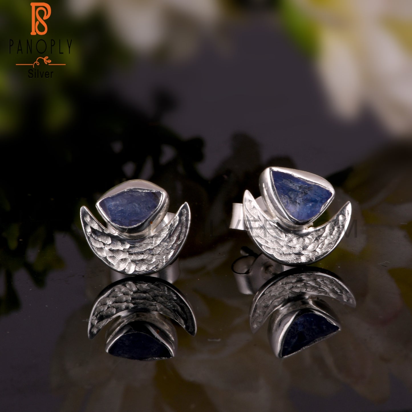 Tanzanite Stylish New 925 Sterling Silver Earrings
