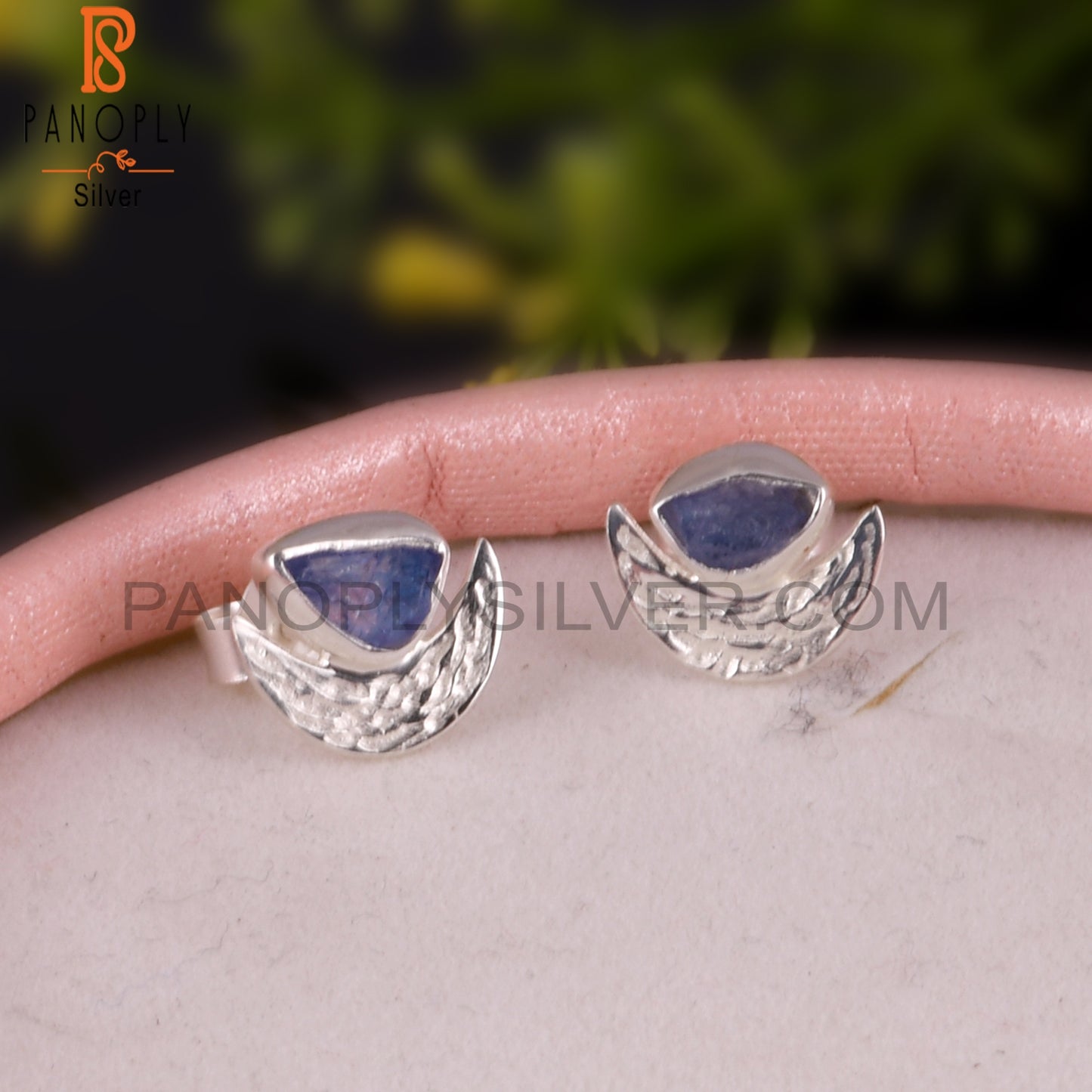 Tanzanite Stylish New 925 Sterling Silver Earrings