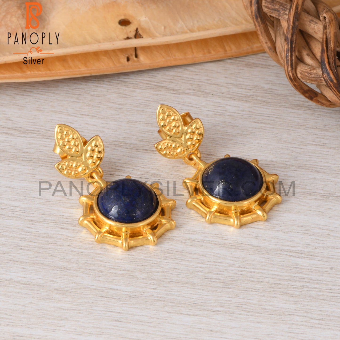 Leaf Dingen Laips 925 Sterling Silver Earrings