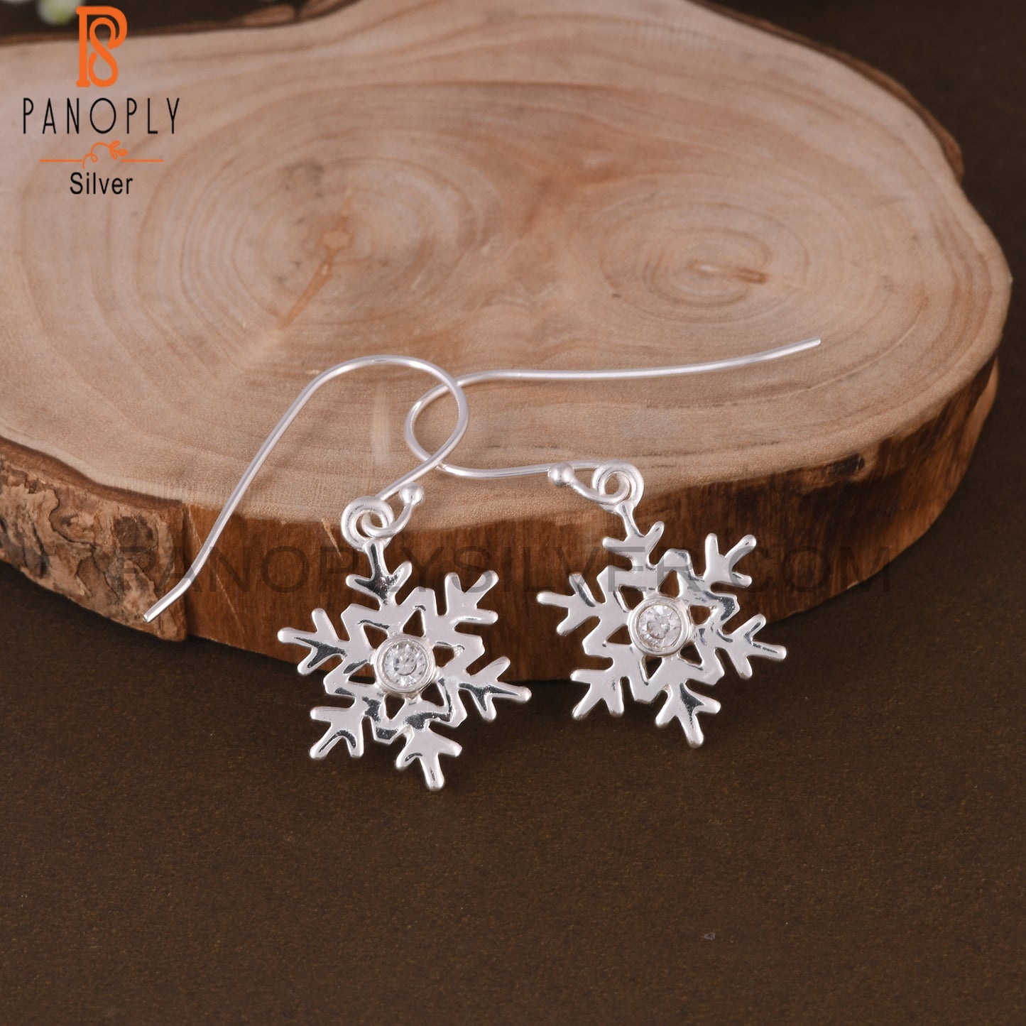 Cubic Zirconia 925 Sterling Silver Earrings