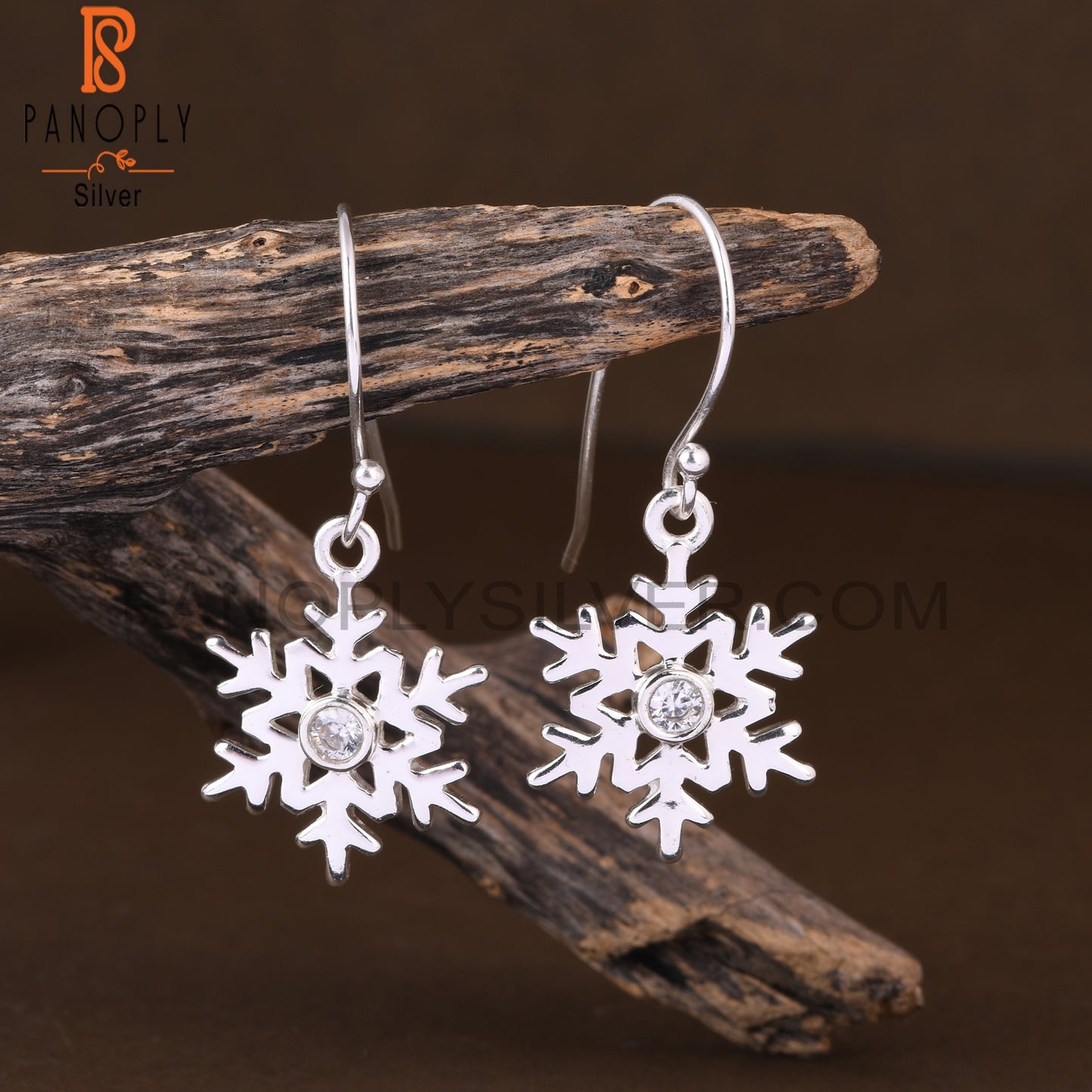 Cubic Zirconia 925 Sterling Silver Earrings