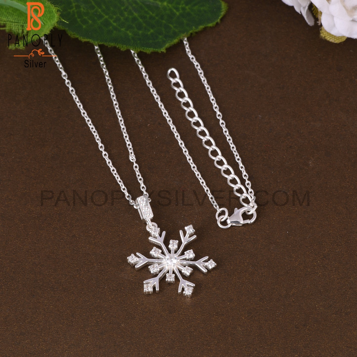 Cubic Zirconia 925 Sterling Silver Pendant