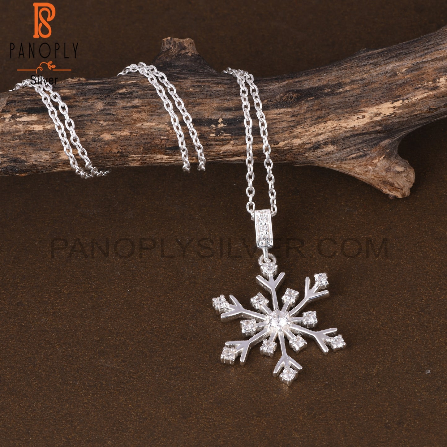 Cubic Zirconia 925 Sterling Silver Pendant