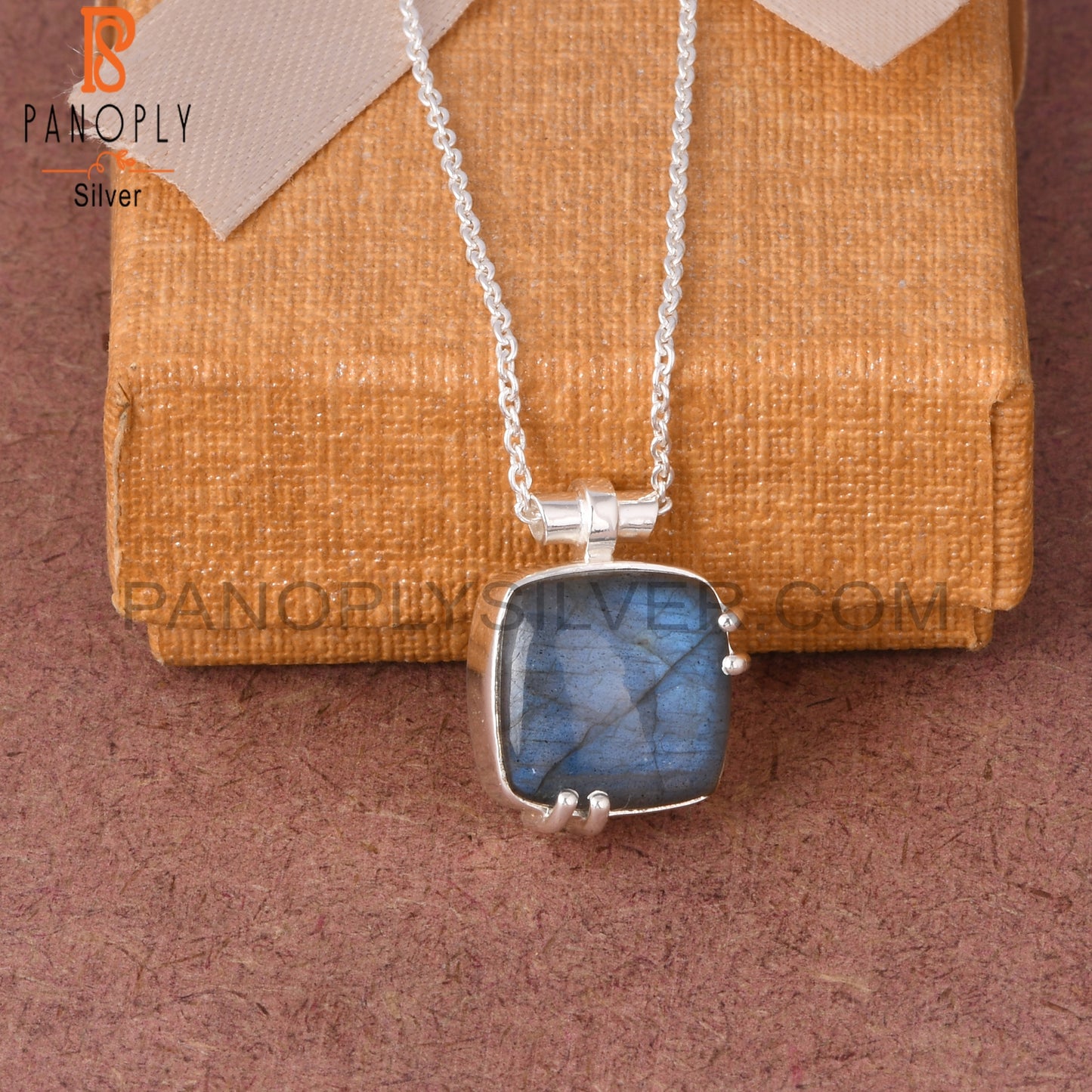 Labradorite 925 Sterling Silver Pendant