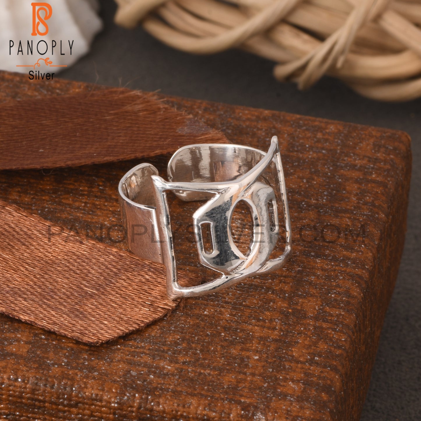 Double Band 925 Sterling Silver Adjustable Jwelry For Women