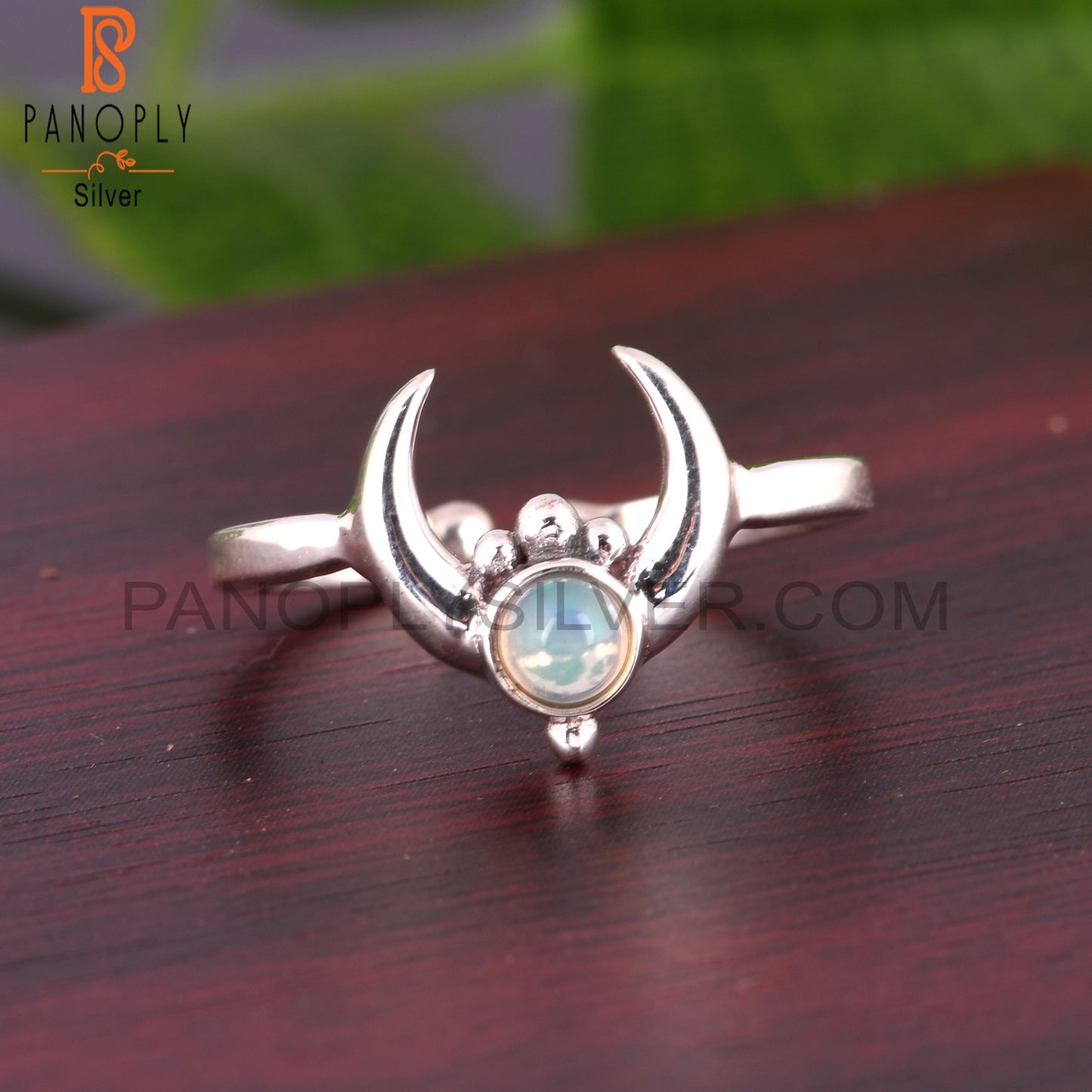 Ethiopian Opal 925 Sterling Silver Stylish Designer Ring