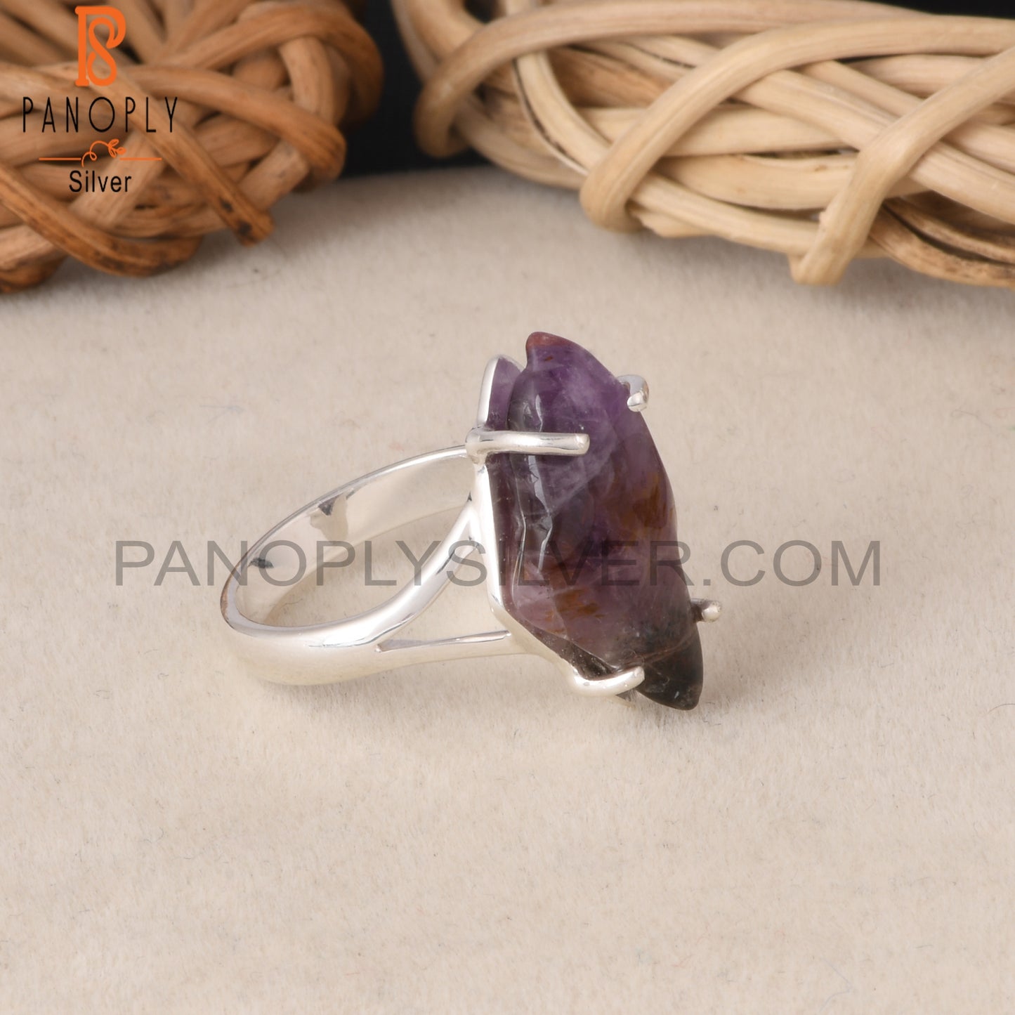 Super Seven 925 Sterling Silver Ring