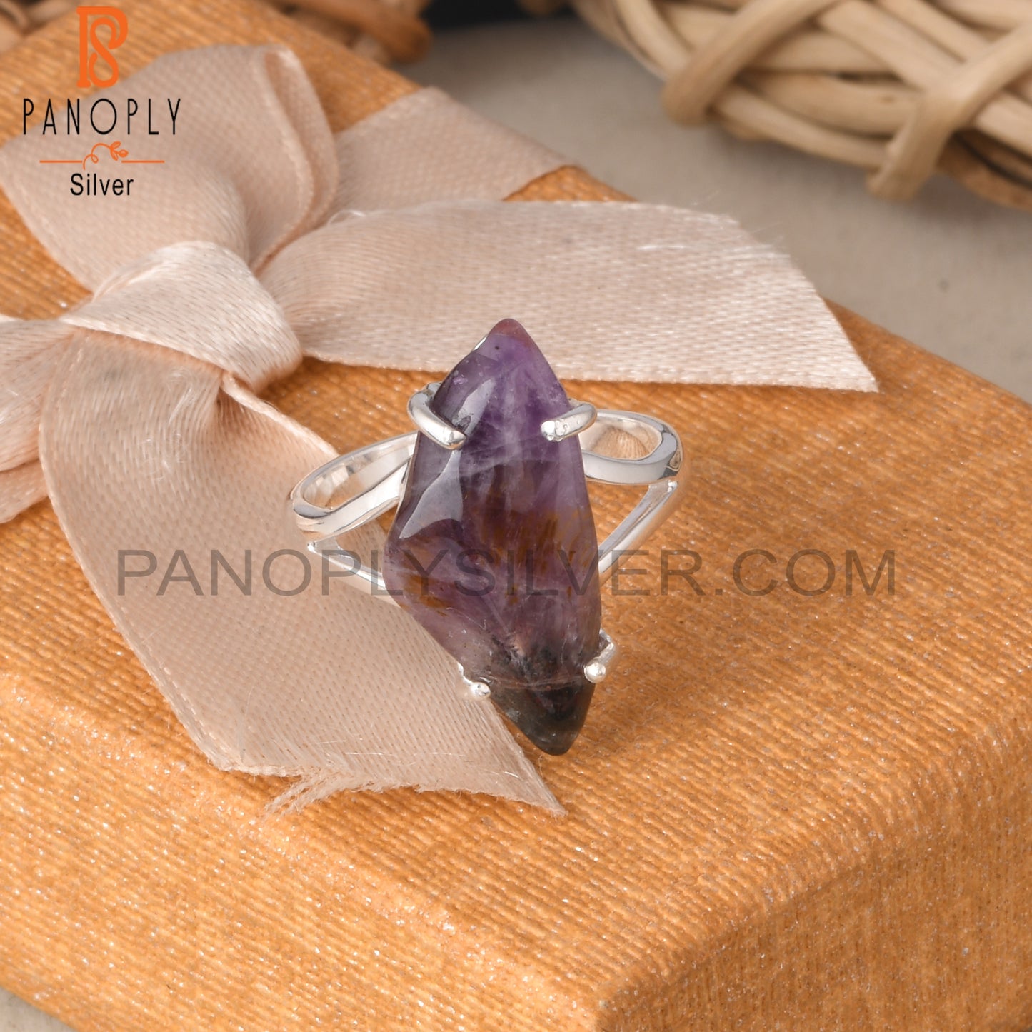 Super Seven 925 Sterling Silver Ring