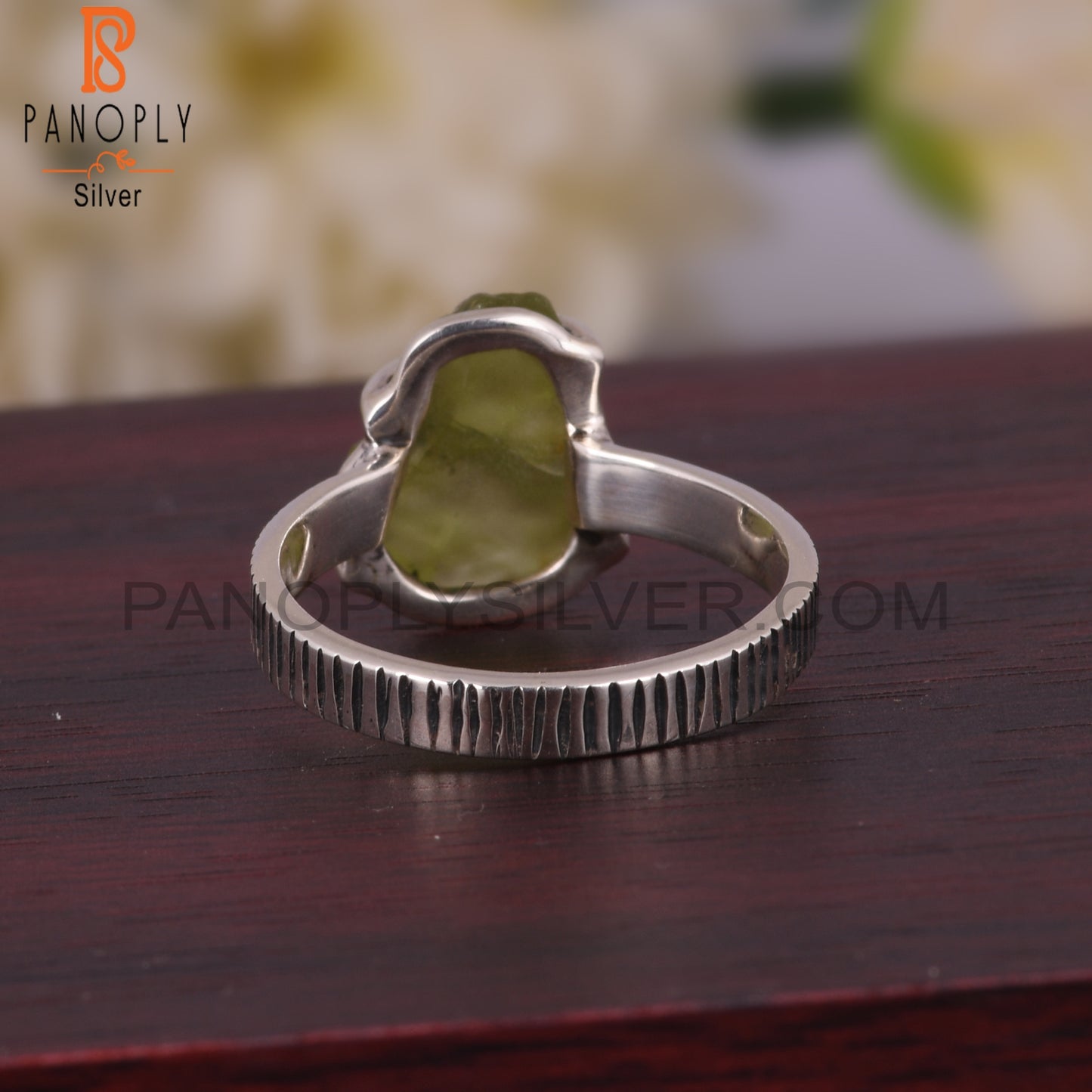 Peridot 925 Sterling Silver Handmade New Ring