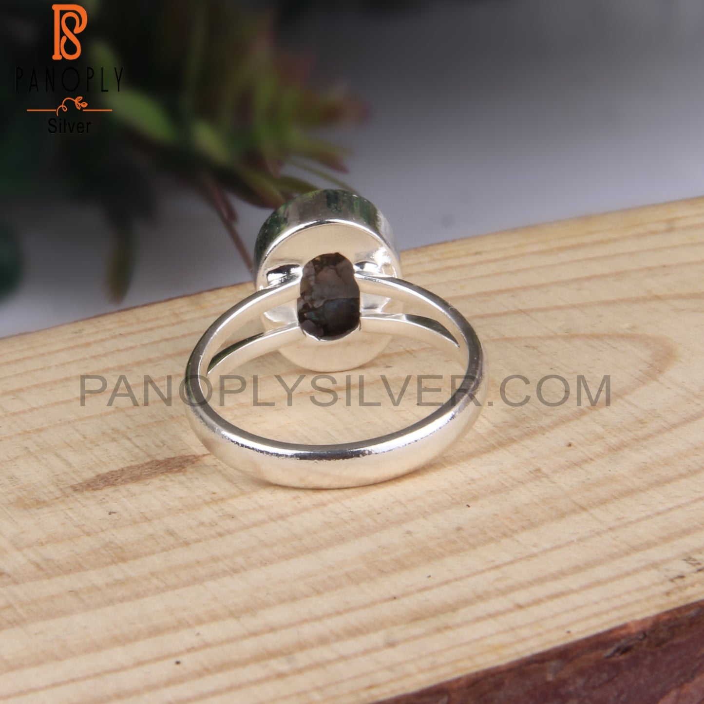 Mojave Copper Ethiopian Opal Gem Oval 925 Silver Ring
