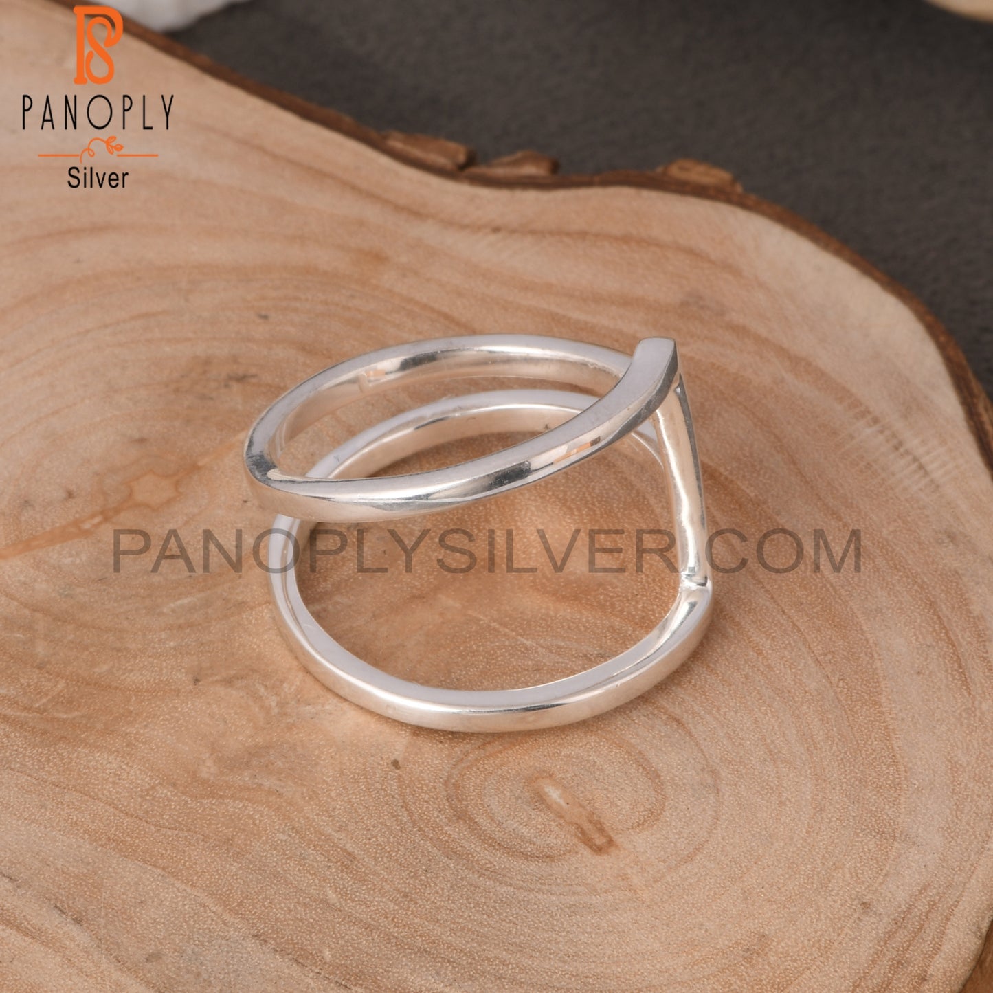 Abstract 925 Sterling Silver Ring