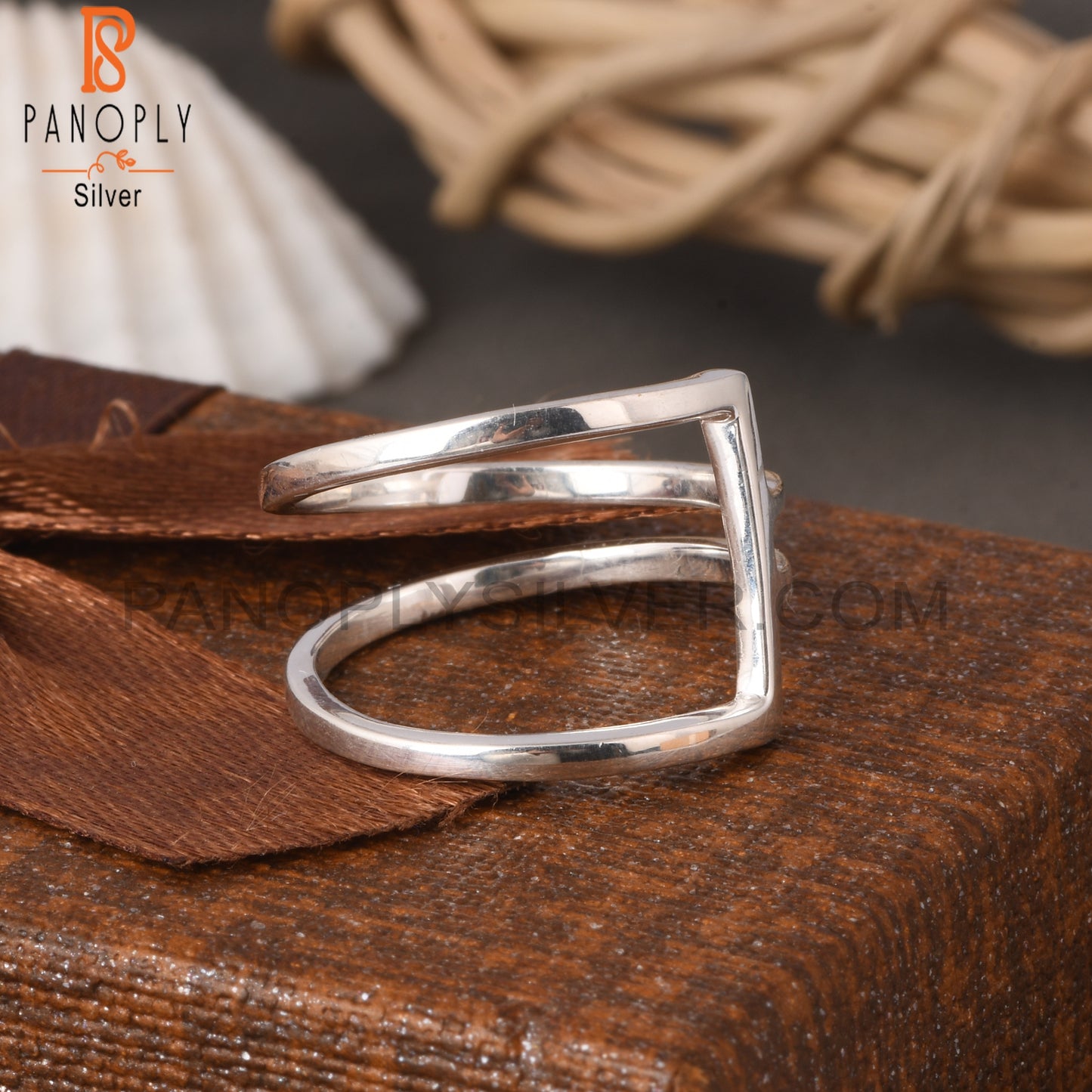 Abstract 925 Sterling Silver Ring