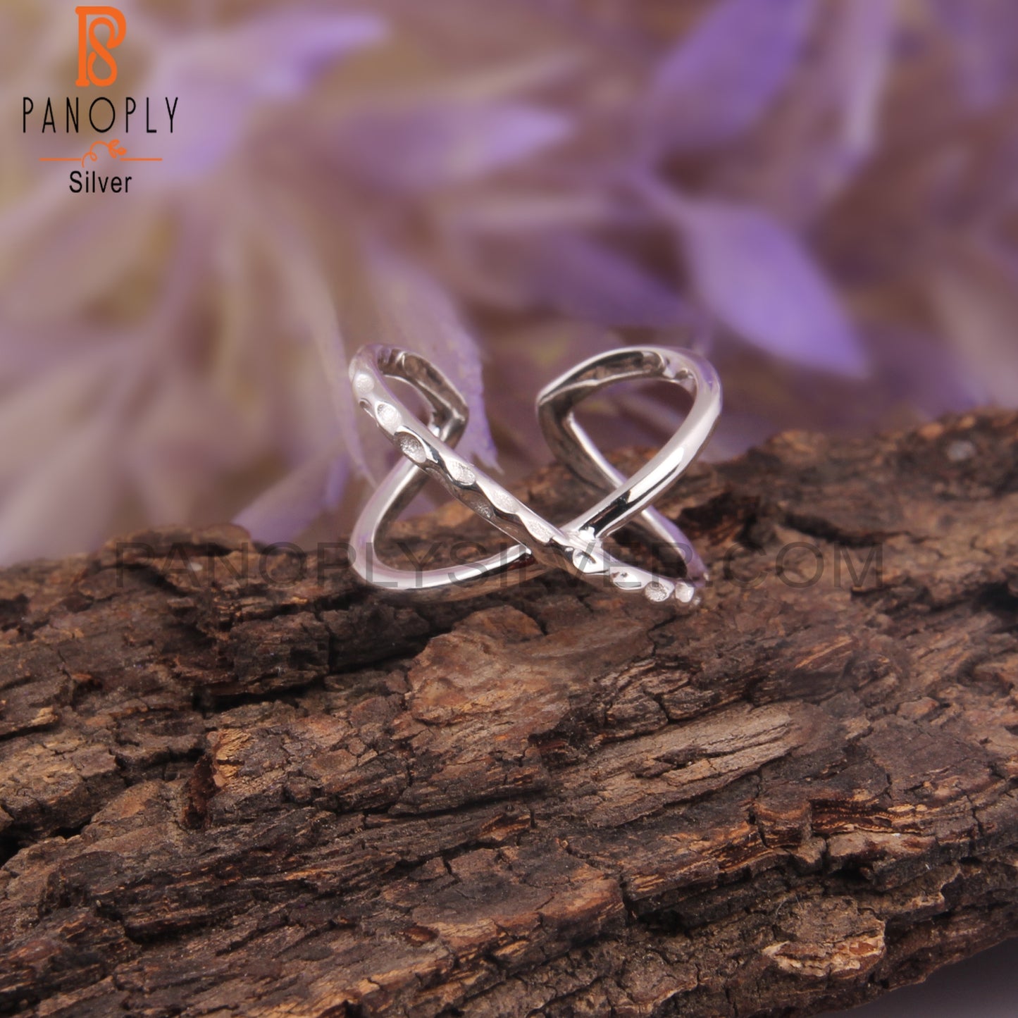 Handmade 925 Sterling Silver Twist Adjustable Ring