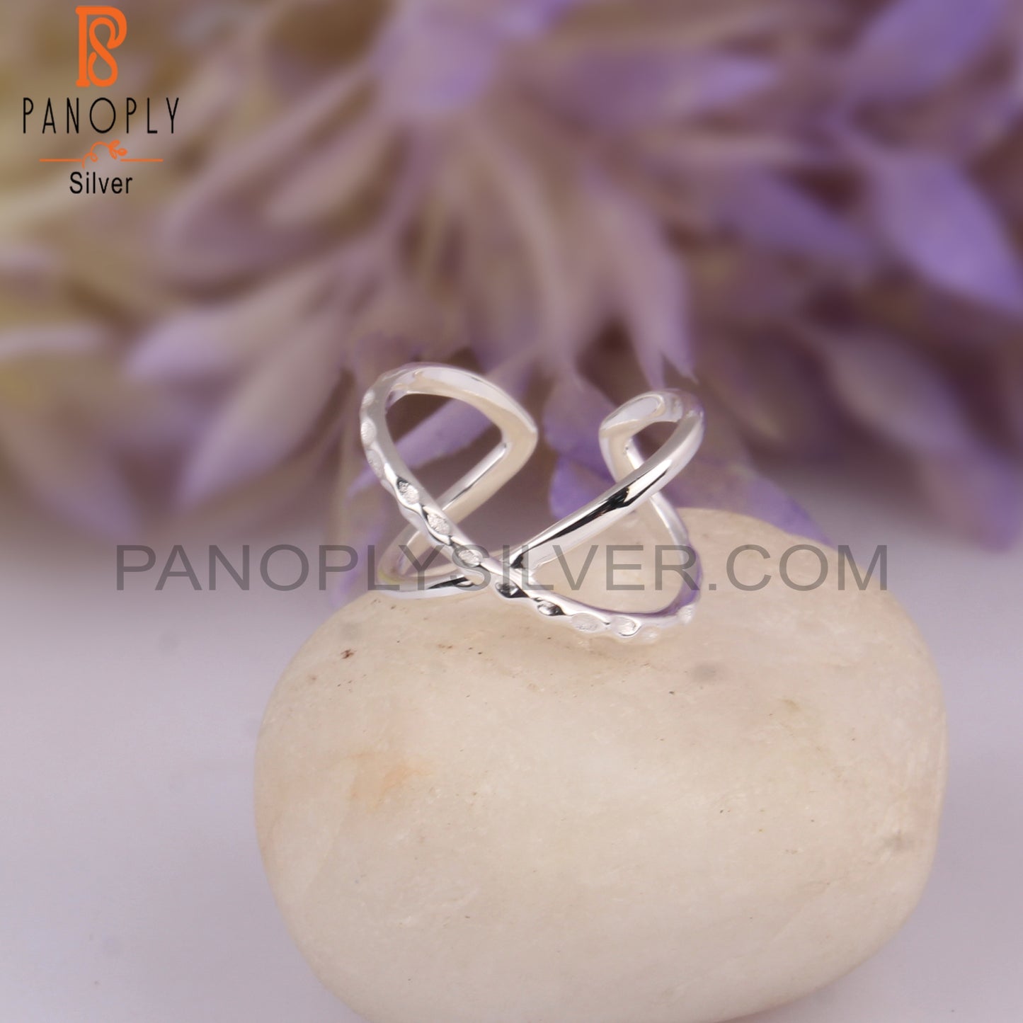 Handmade 925 Sterling Silver Twist Adjustable Ring