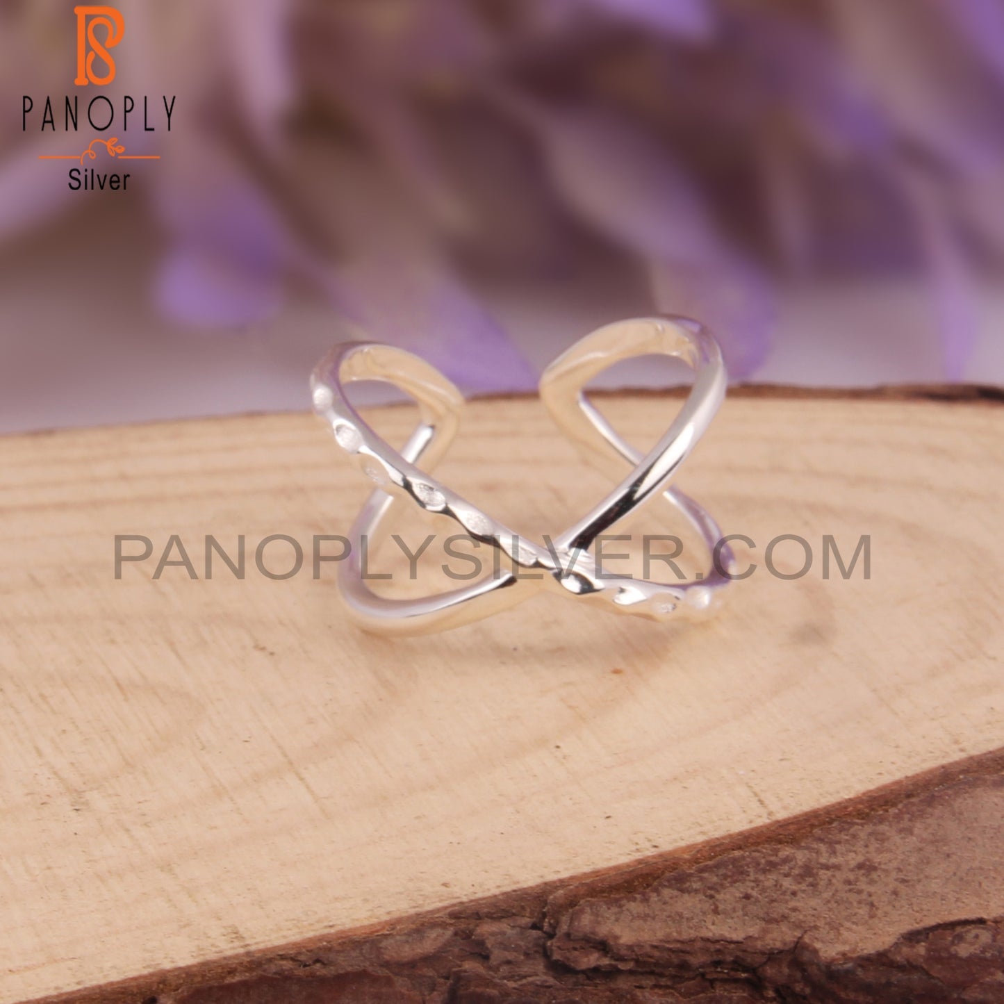 Handmade 925 Sterling Silver Twist Adjustable Ring
