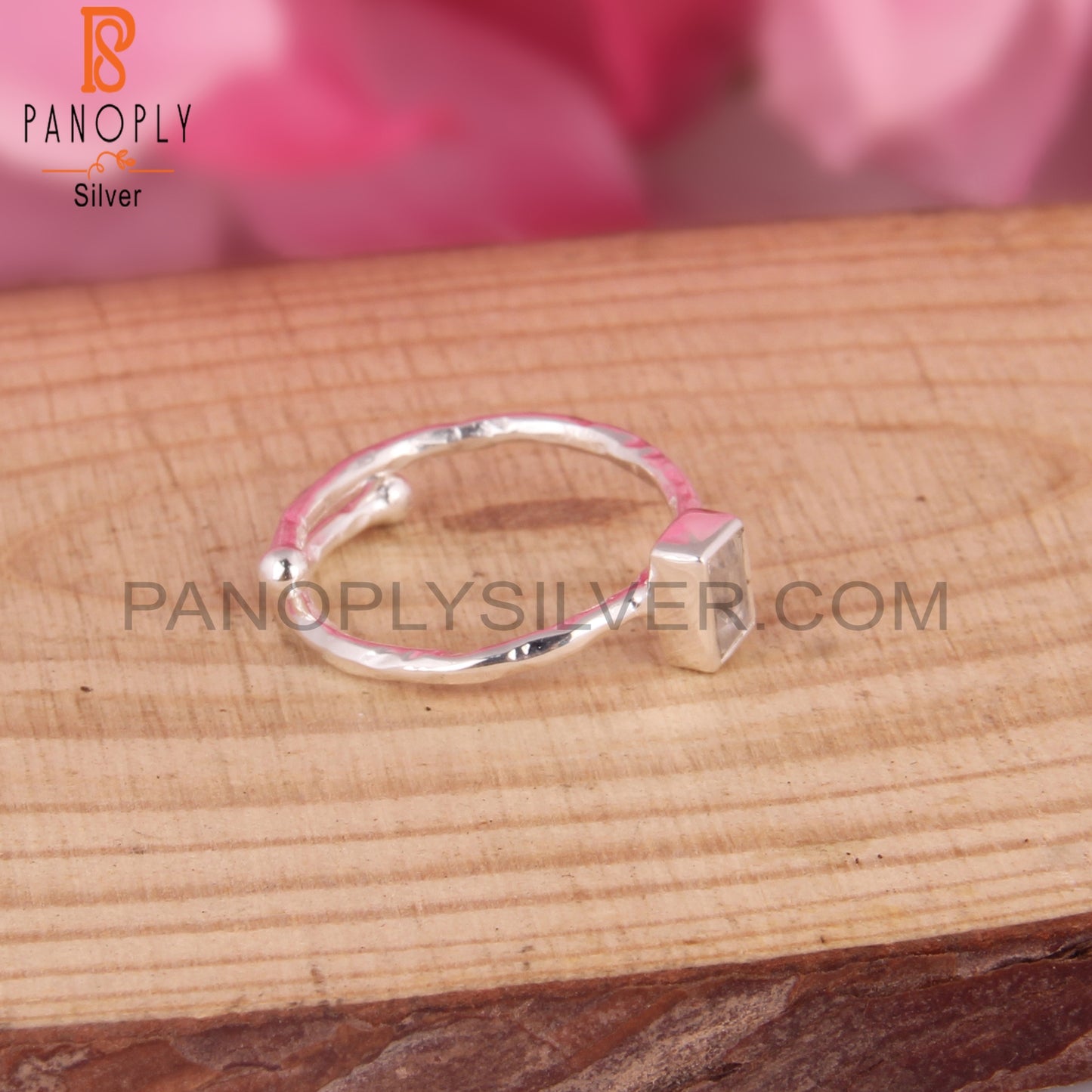 Crystal Quartz 925 Sterling Silver Ring