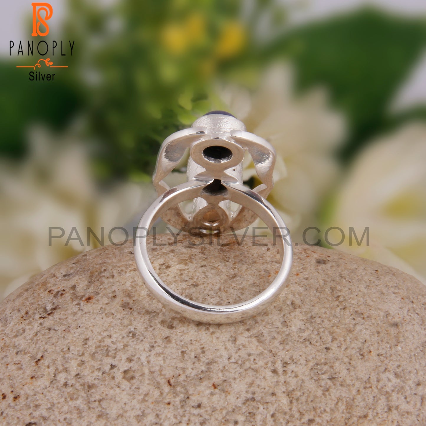 Mojave Azurite Malachite, Ethiopian Opal 925 Silver Gift Ring