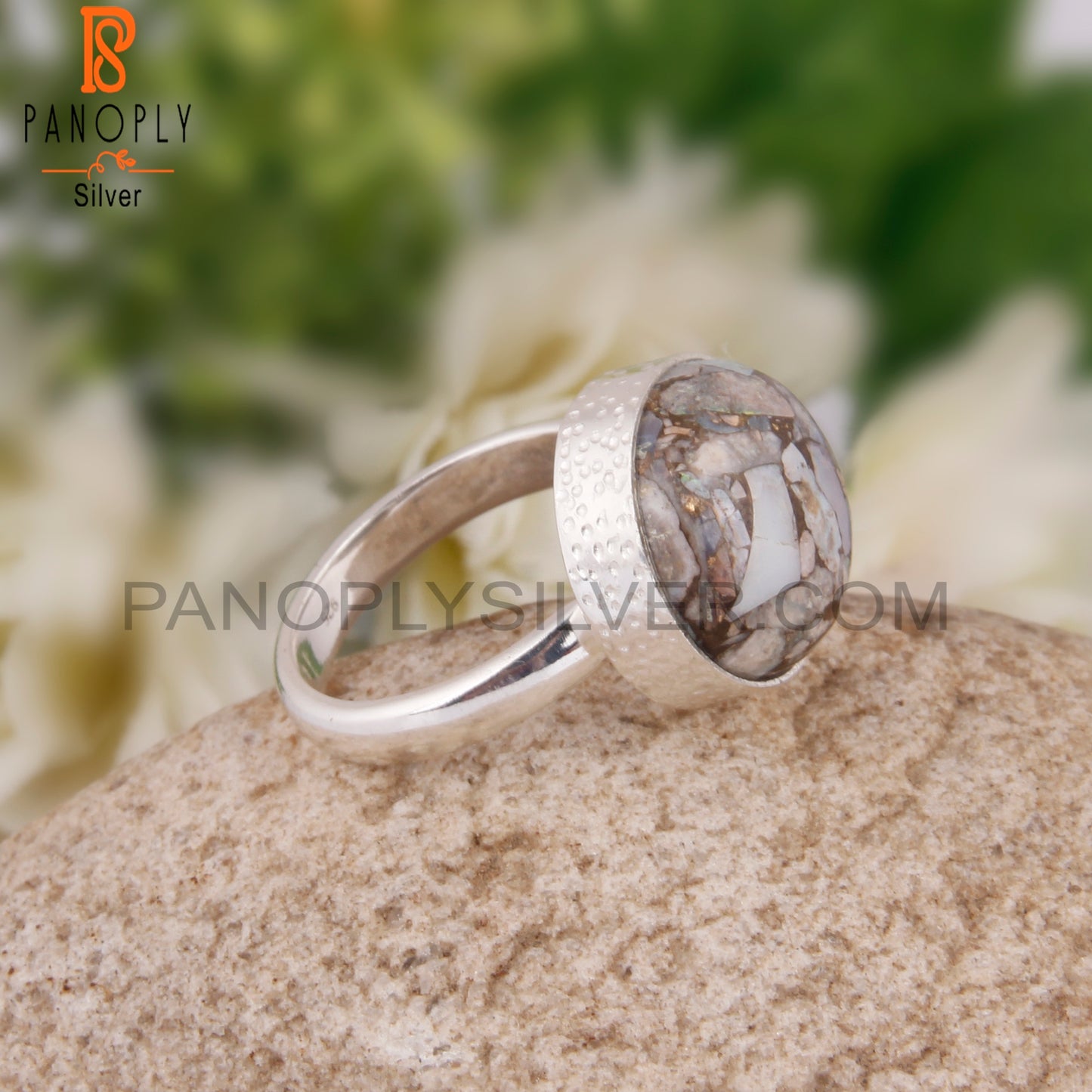 Mojave Ethiopian Opal Round 925 Sterling Silver Ring Jewelry